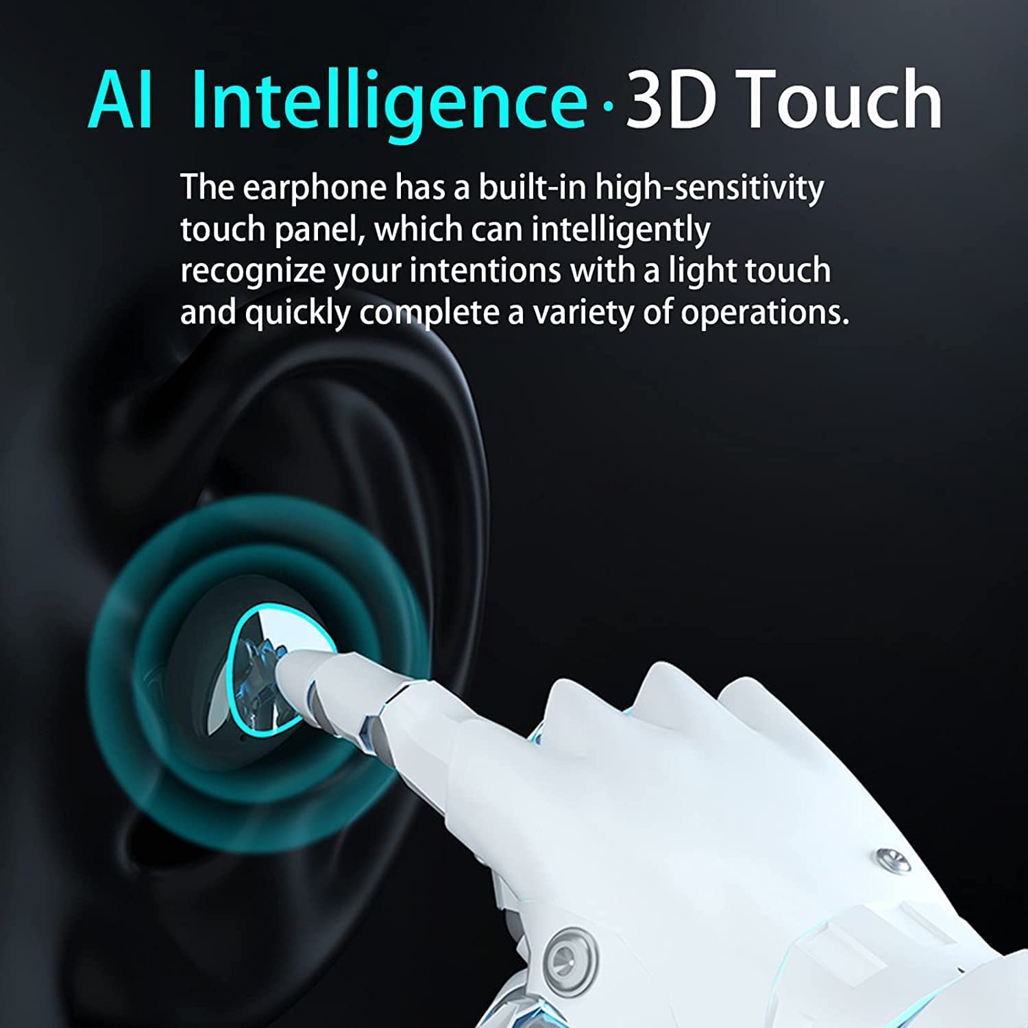 Foto 6 pulgar | Auriculares Inalámbricos Bluetooth 5.3 Con 4 Micrófonos Enc Ipx7 - Venta Internacional.