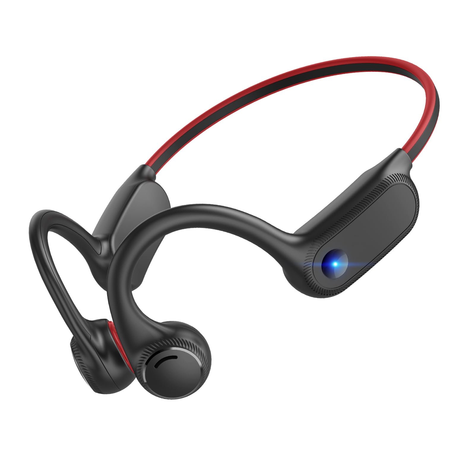 Foto 2 pulgar | Auriculares De Conducción Ósea Openear Solo Bluetooth 5.3 Rojos - Venta Internacional.