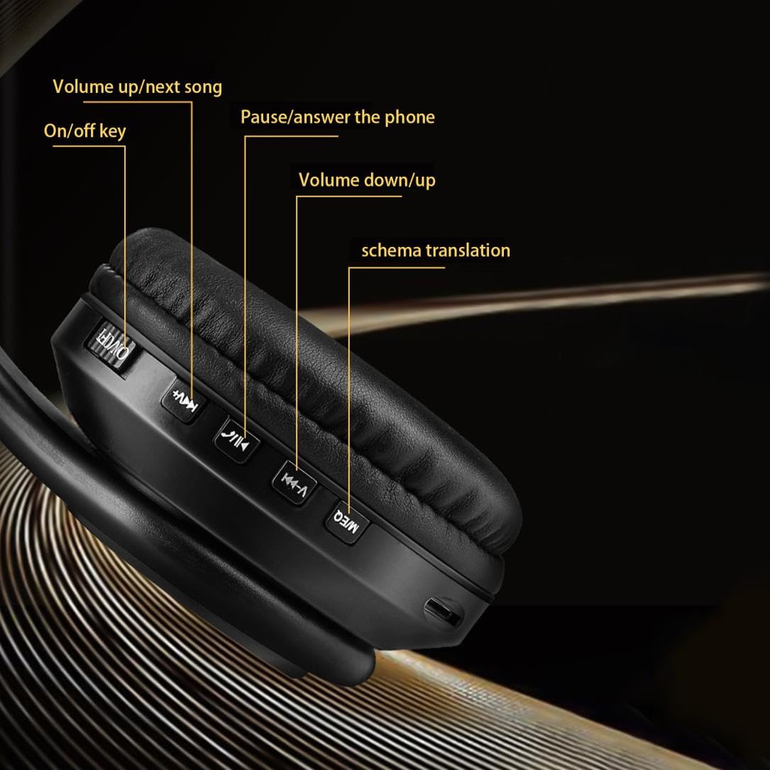 Foto 5 pulgar | Auriculares Bluetooth Con Cancelación Activa De Ruido, 60 Horas De Reproducción - Venta Internacional.