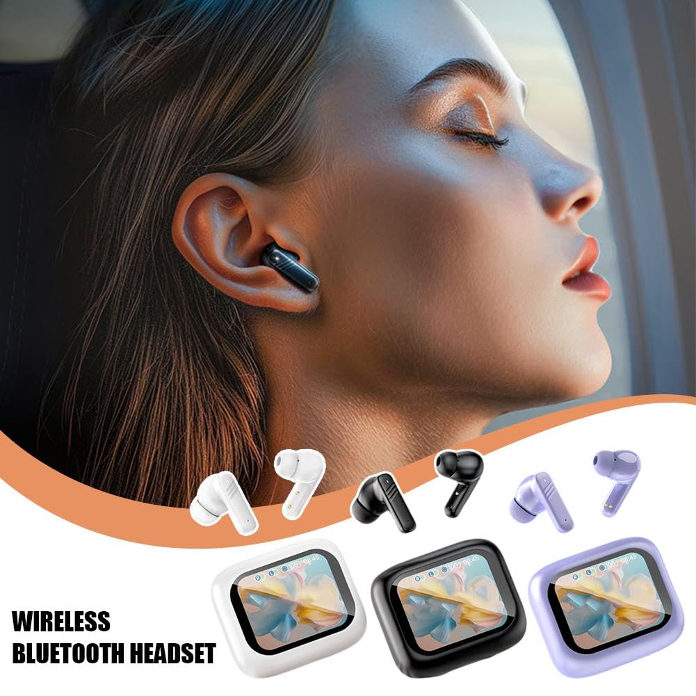 Foto 3 pulgar | Auriculares Bluetooth Smart Touch Screen 5.4 Impermeables Negros - Venta Internacional.