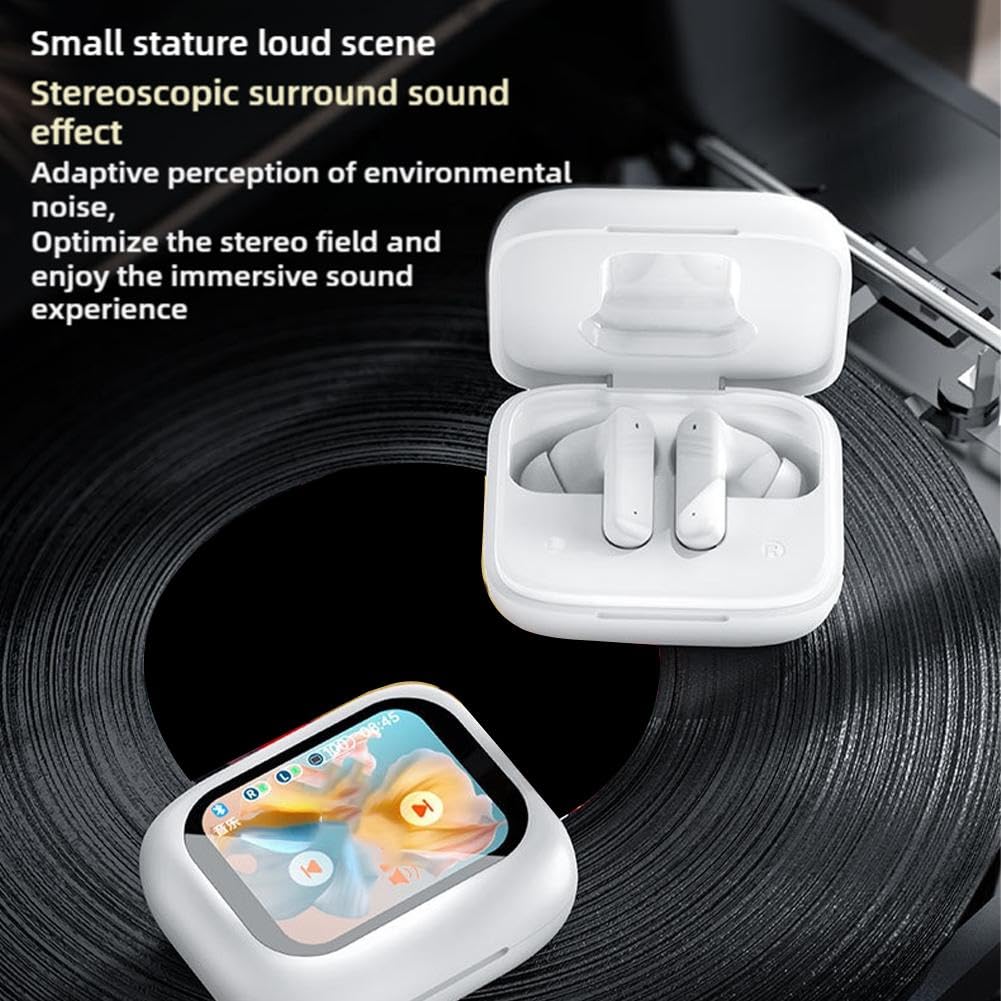 Foto 7 pulgar | Auriculares Bluetooth Smart Touch Screen 5.4 Impermeables Negros - Venta Internacional.