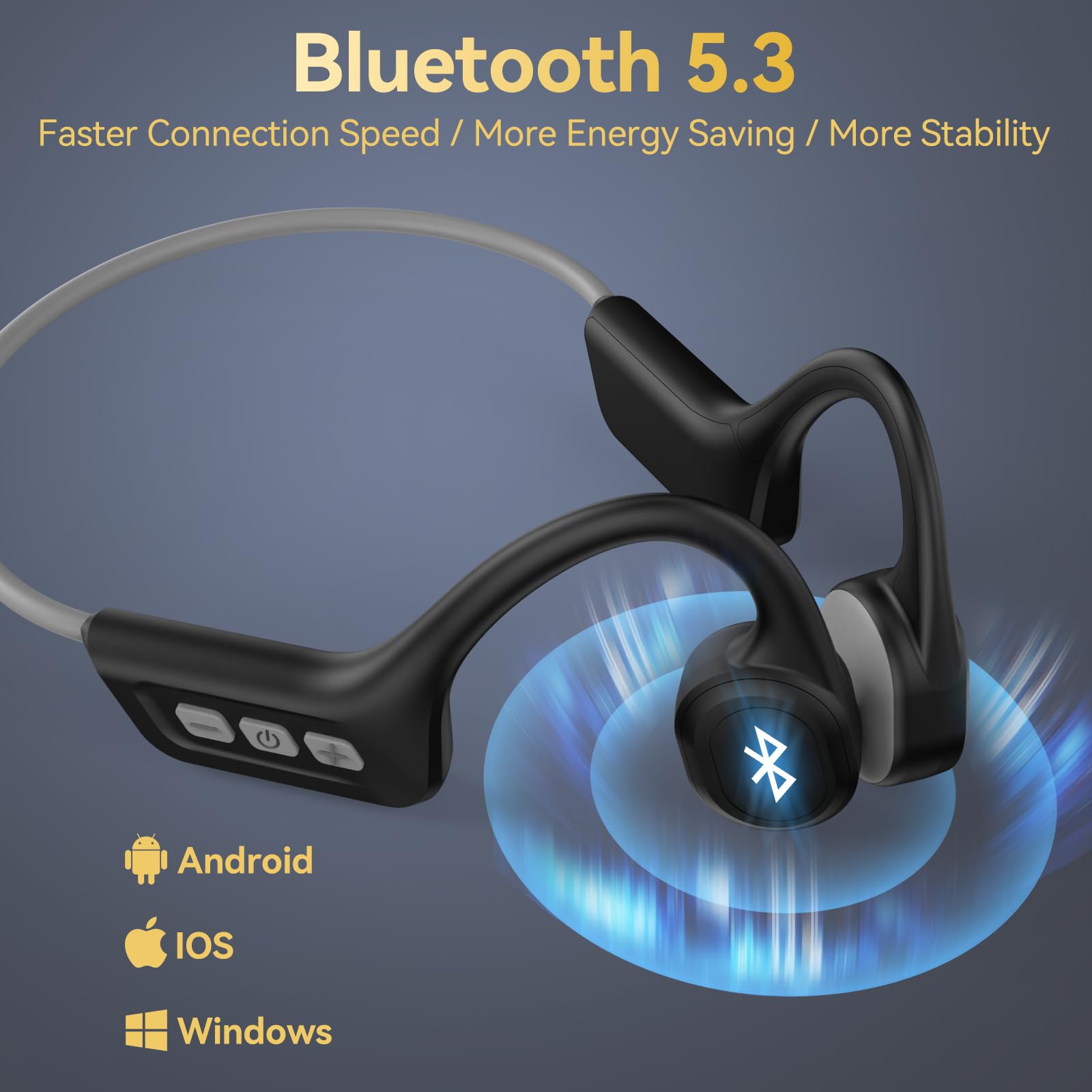 Foto 8 pulgar | Auriculares De Conducción Ósea S800c Bluetooth 5.3 Ipx7 Impermeables - Venta Internacional.