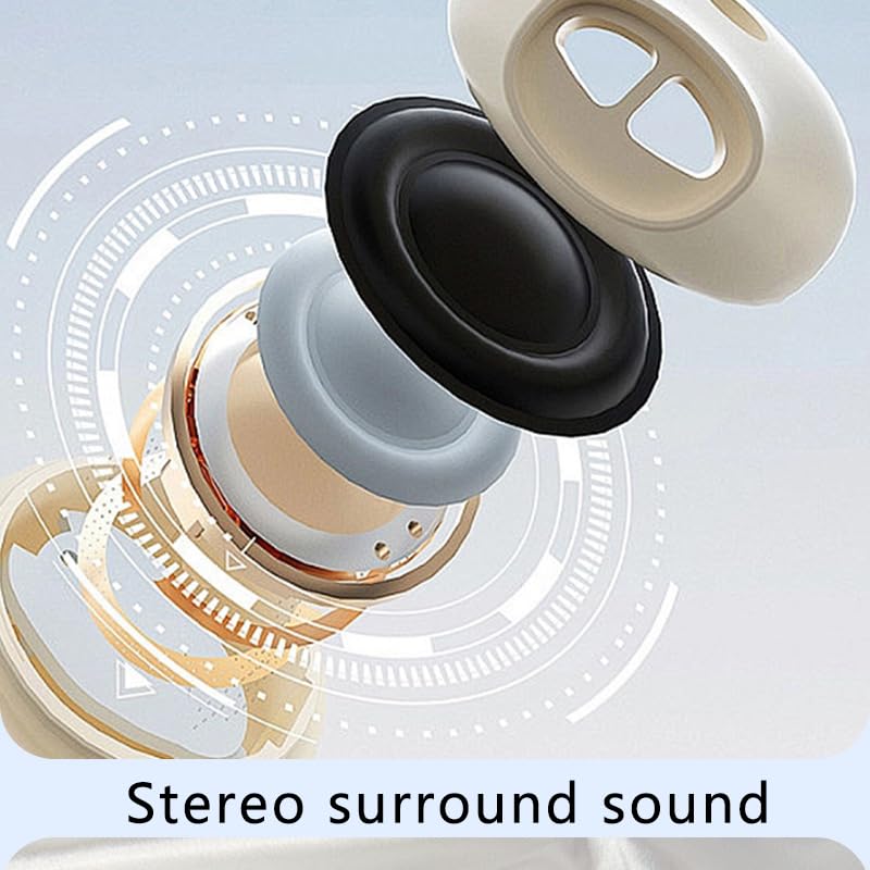 Foto 4 | Auriculares Inalámbricos Elf Ear Auriculares Led Ipx4 Blancos - Venta Internacional.
