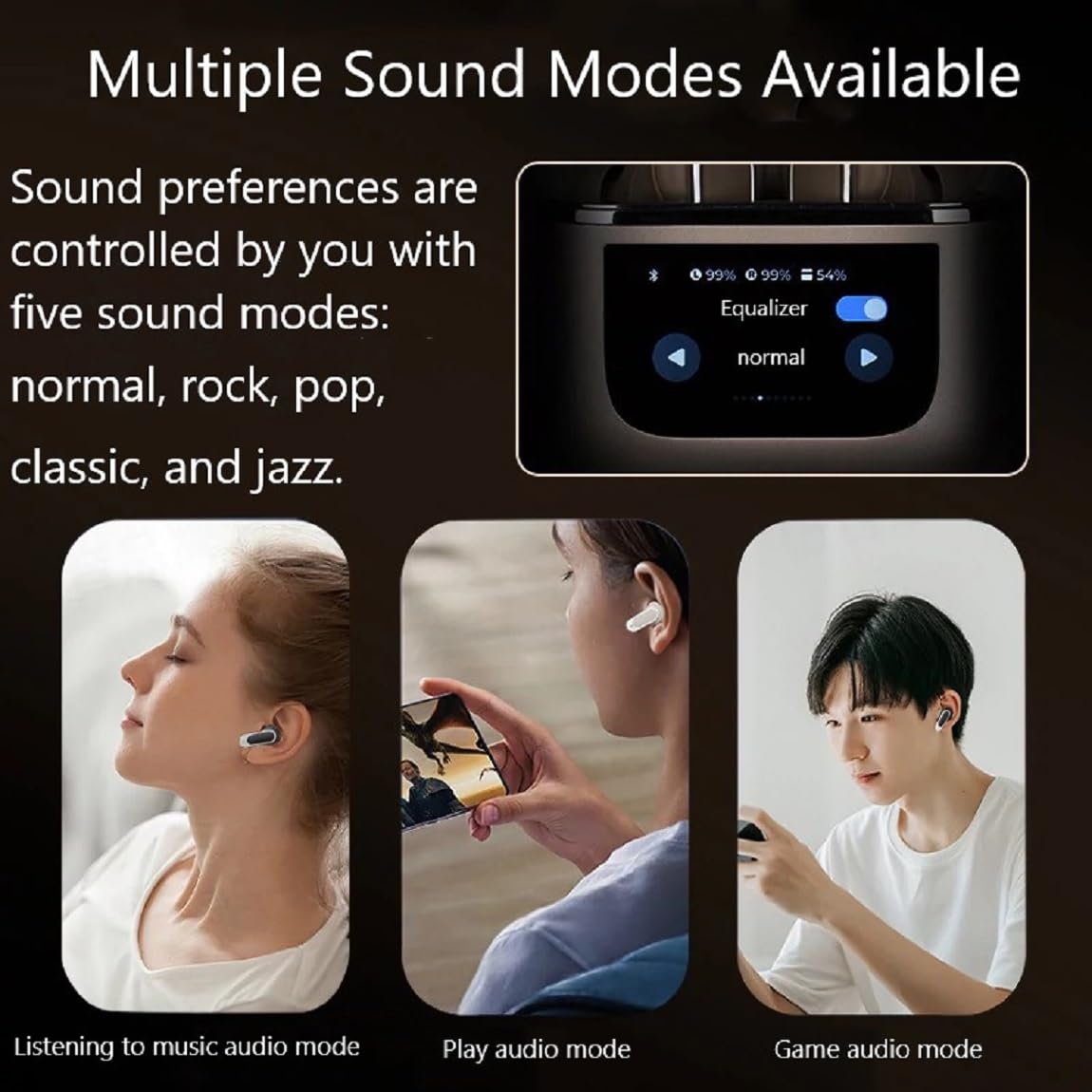 Foto 6 pulgar | Auriculares Inalámbricos Bluetooth 5.3 Genéricos 55h Playtime - Venta Internacional.