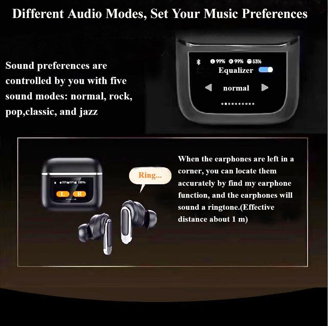 Foto 7 pulgar | Auriculares Inalámbricos Bluetooth 5.3 Genéricos 55h Playtime - Venta Internacional.