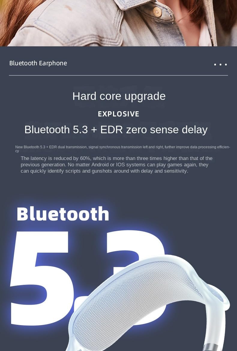 Foto 4 pulgar | Auriculares Bluetooth Stn01 Inalámbricos Deportivos Con Batería De 8 H De Duración - Venta Internacional.