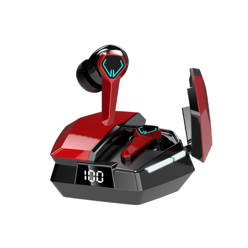 Foto 2 pulgar | Auriculares Inalámbricos Bluetooth Para Juegos Sin Retardo, Color Rojo - Venta Internacional.