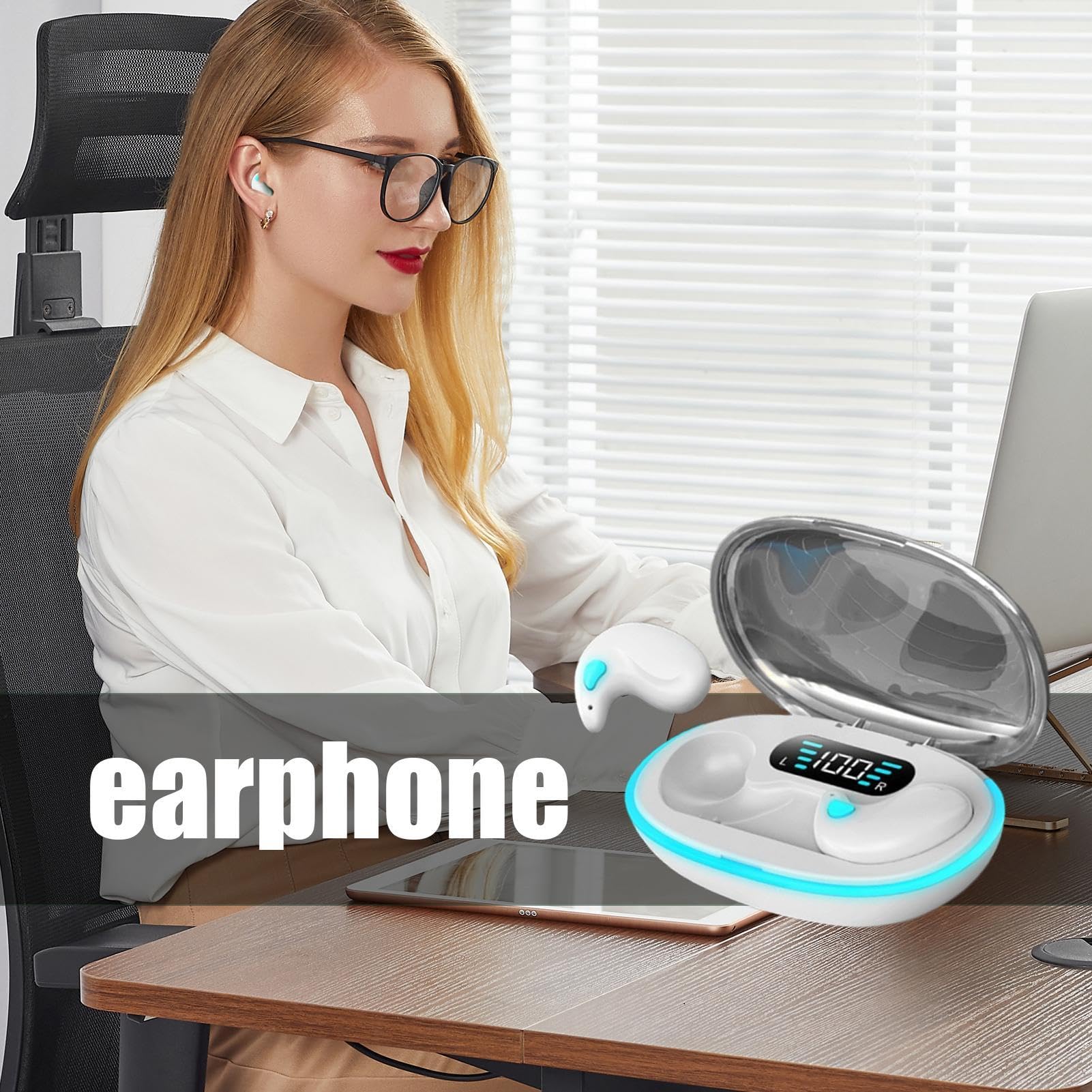 Foto 3 pulgar | Auriculares Inalámbricos Bone Conduction Sleep Bluetooth 300 Mah - Venta Internacional.