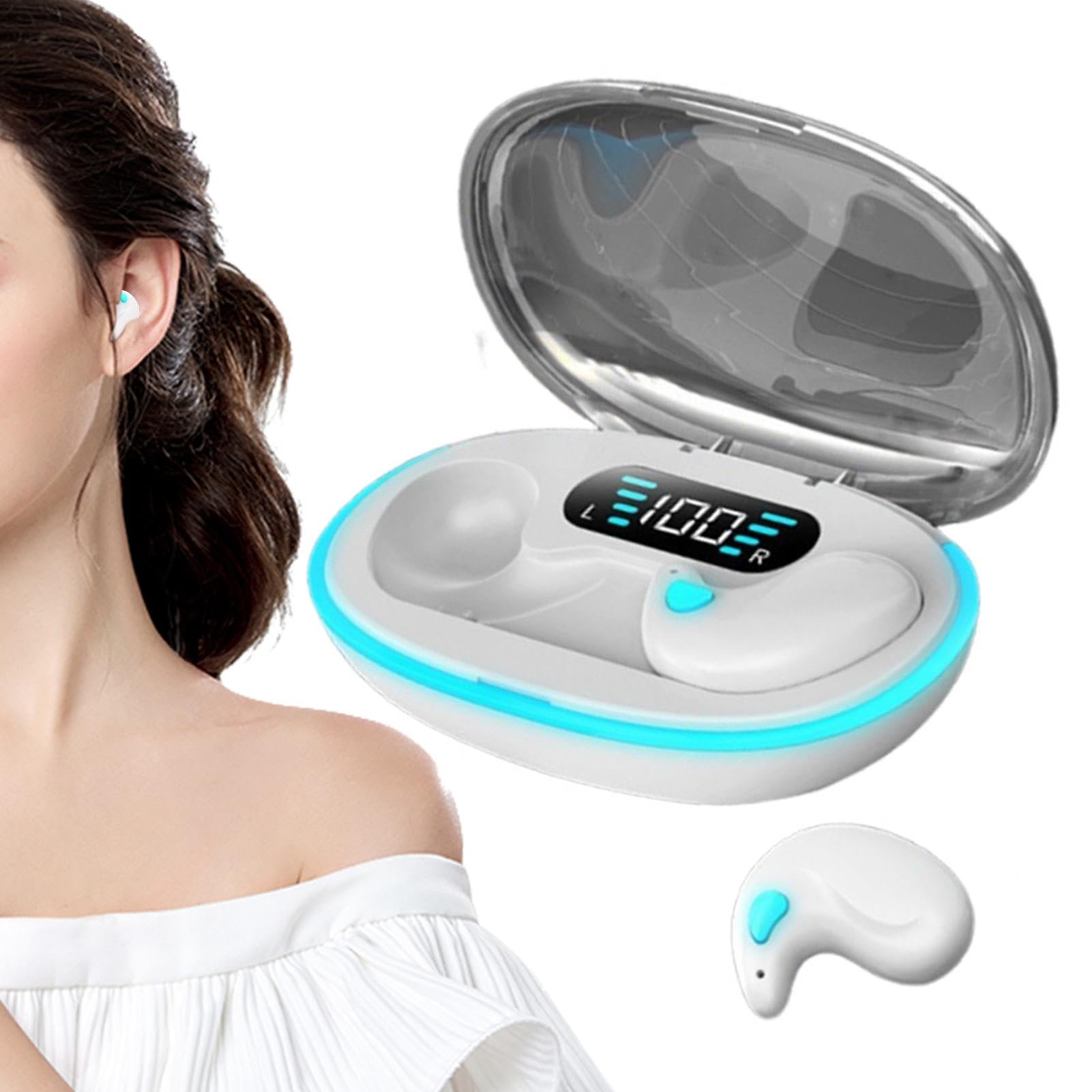 Foto 8 pulgar | Auriculares Inalámbricos Bone Conduction Sleep Bluetooth 300 Mah - Venta Internacional.