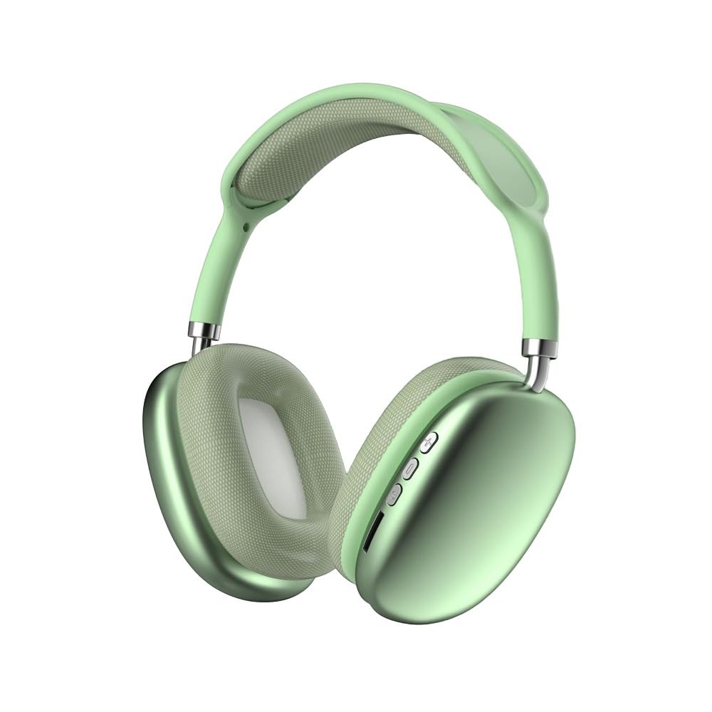 Foto 4 | Auriculares Bluetooth Max P9 Pro, Estéreo Hifi Mejorado, Color Verde - Venta Internacional.