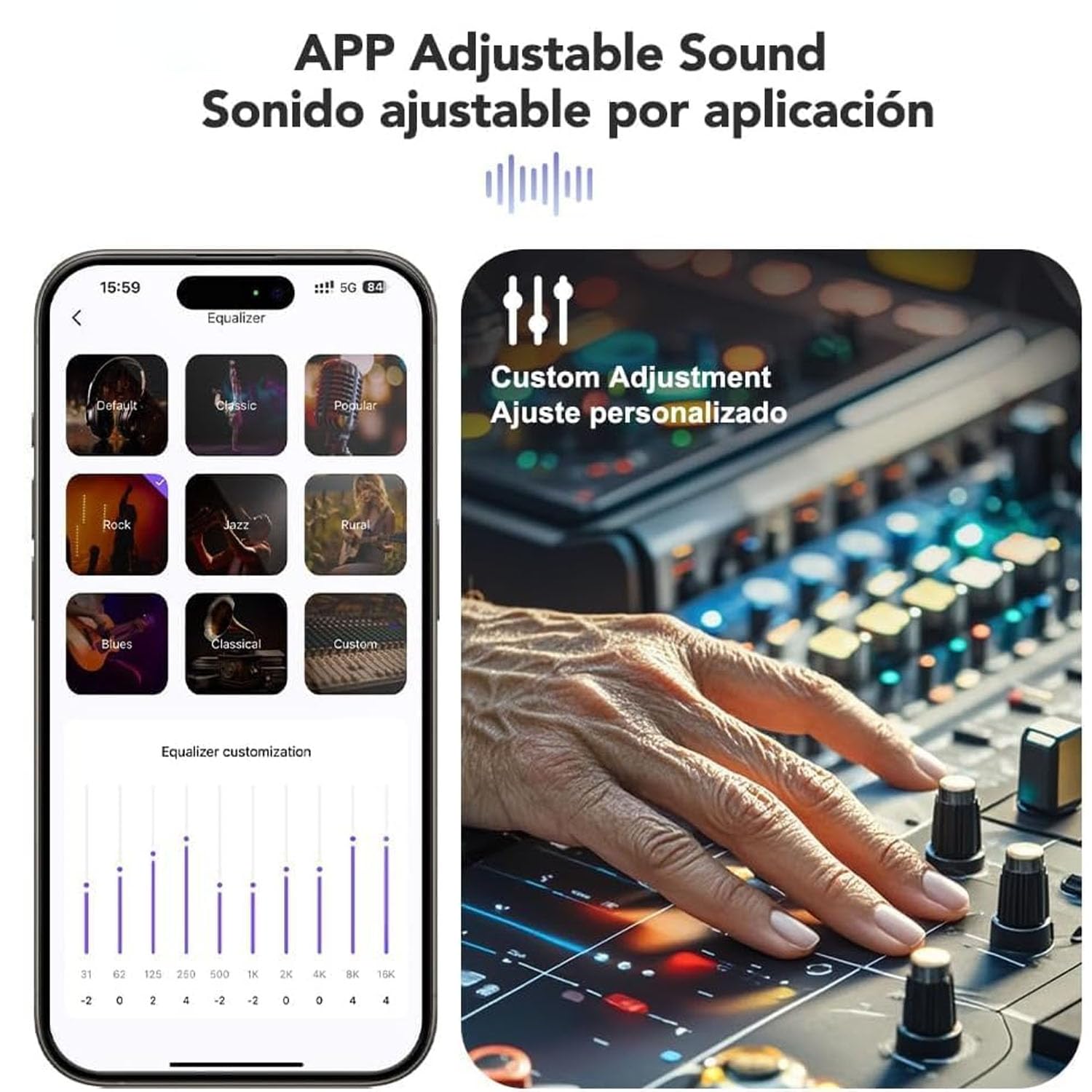 Foto 3 pulgar | Auriculares Bluetooth Awaze Sound Labs Xp2-m98 Pro Edition Plateados - Venta Internacional.