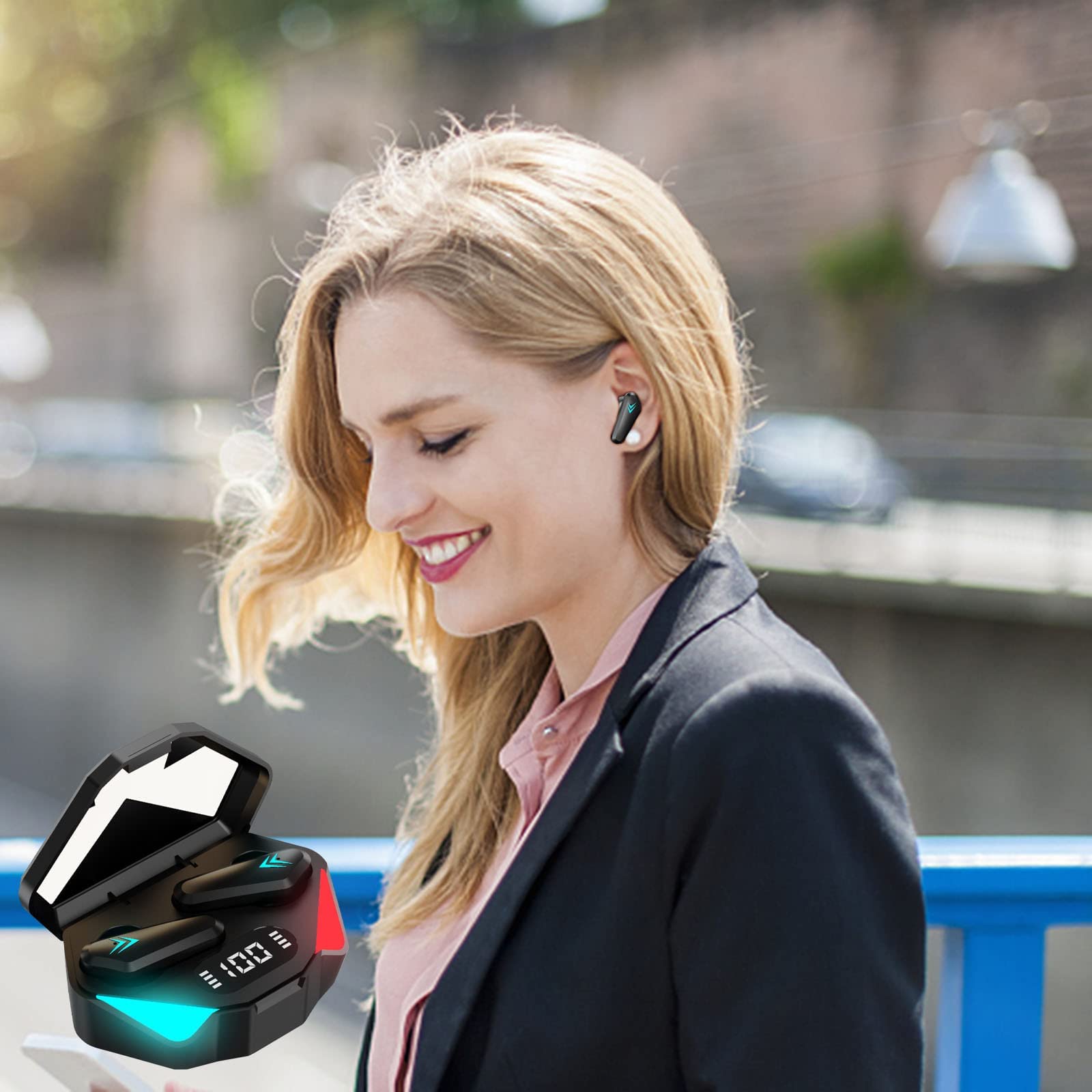 Foto 4 | Auriculares Bluetooth, Conducción Auditiva, Batería De Larga Duración - Venta Internacional.