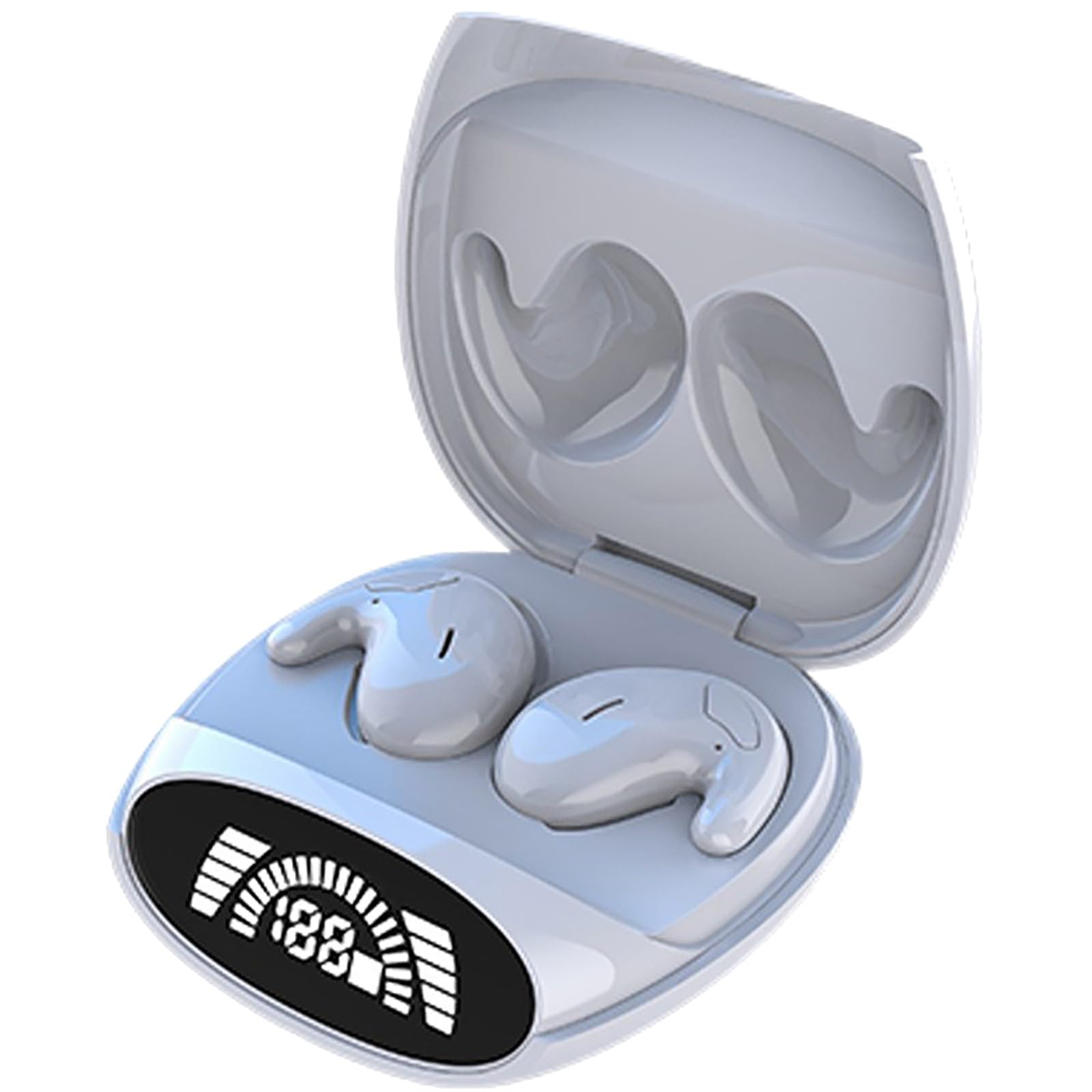 Foto 2 pulgar | Auriculares Inalámbricos Genéricos Bluetooth 5.3 Con Funda De Carga Led, Color Blanco - Venta Internacional.