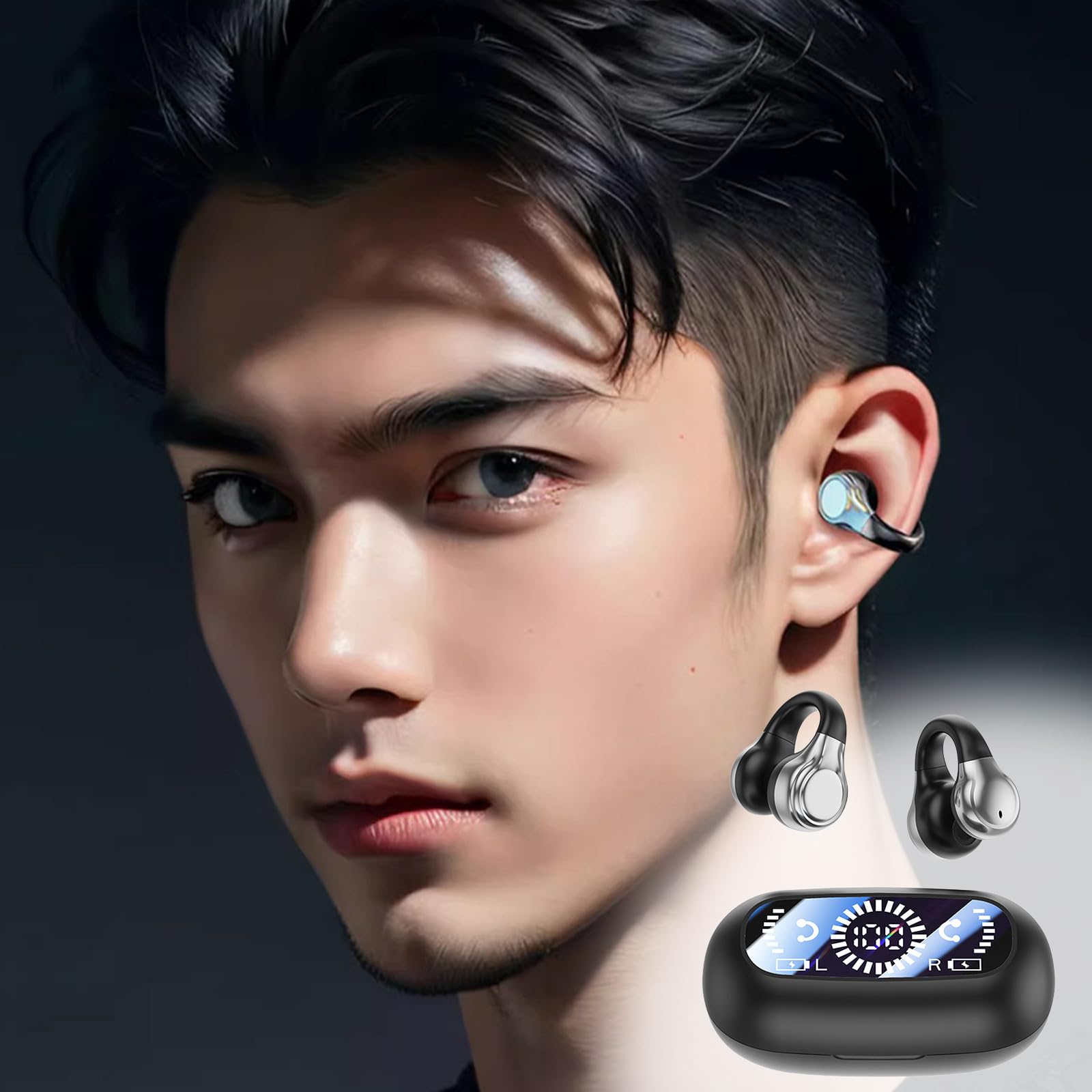 Foto 3 pulgar | Auriculares Inalámbricos Bluetooth 5.3 Auriculares Deportivos De Oído Abierto - Venta Internacional.