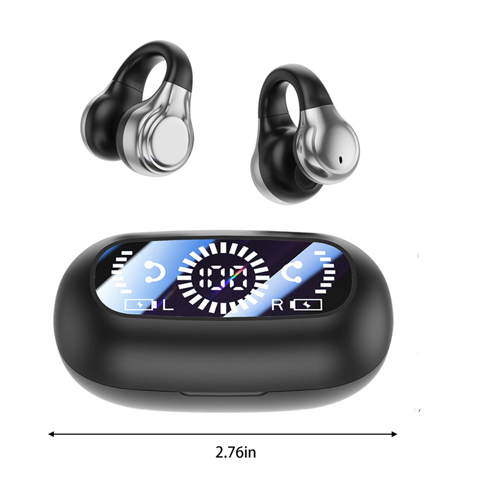 Foto 8 pulgar | Auriculares Inalámbricos Bluetooth 5.3 Auriculares Deportivos De Oído Abierto - Venta Internacional.