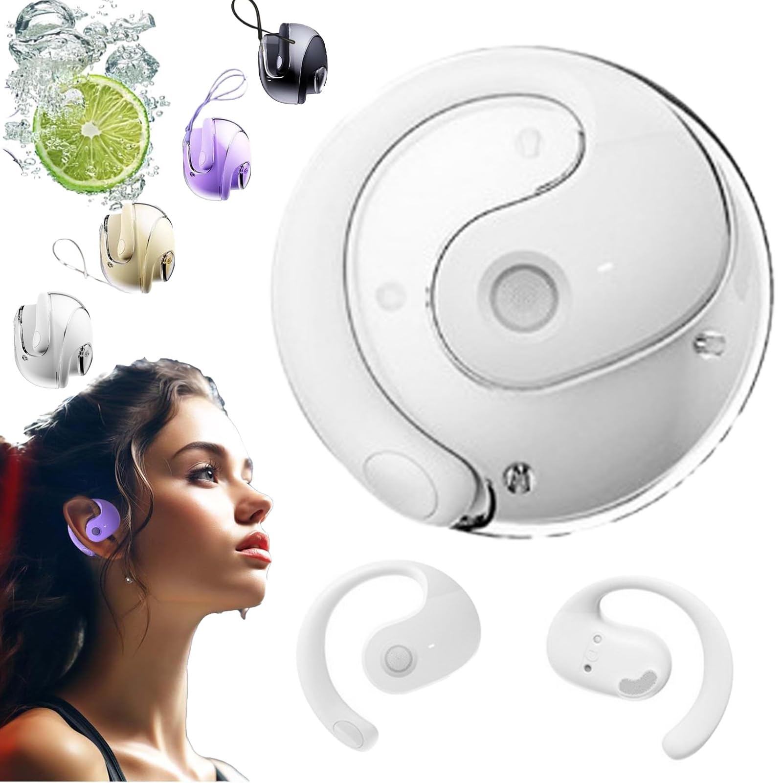 Auriculares Inalámbricos Bluetooth Hy-t26 X15 Pro Awaze Labs White - Venta Internacional.