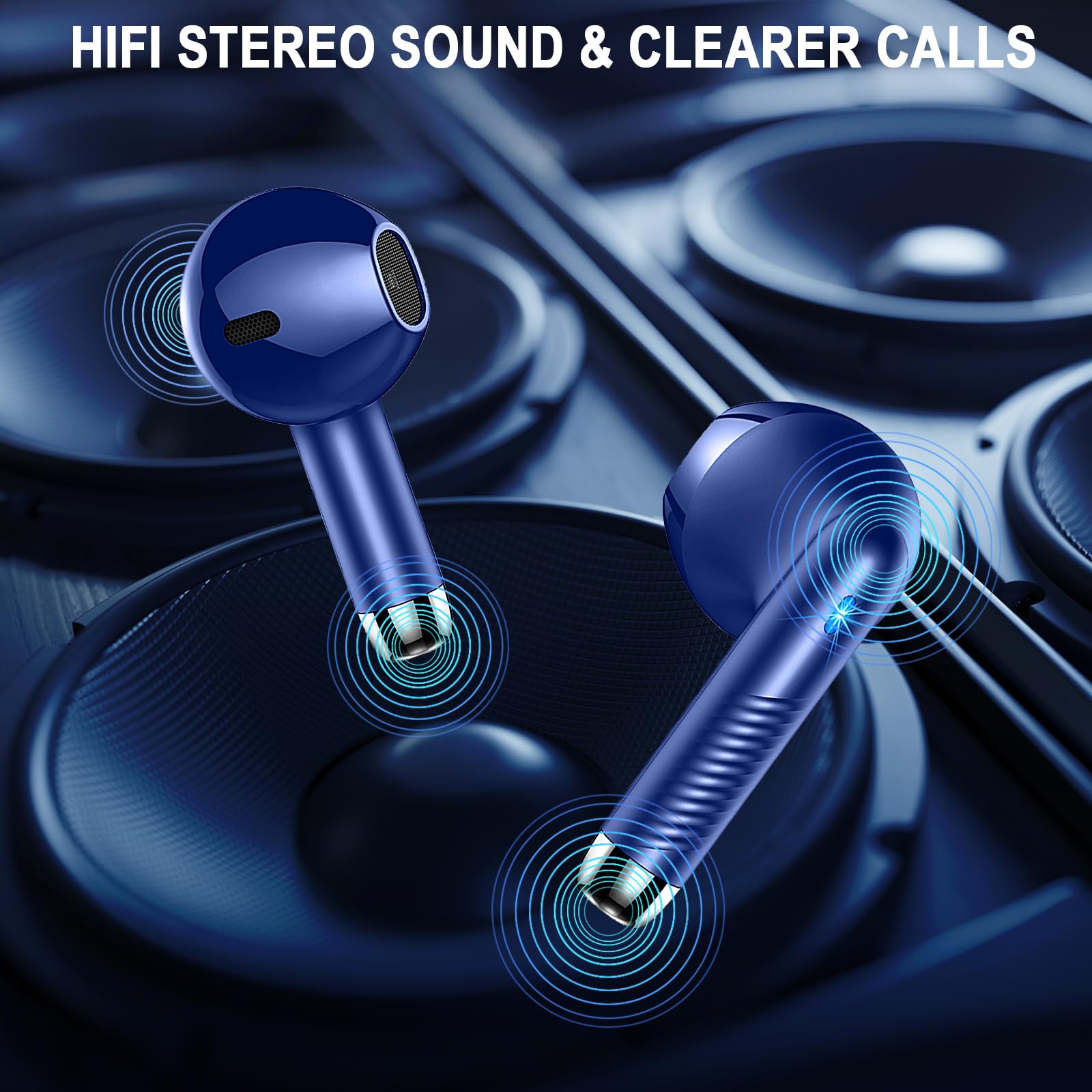 Foto 8 pulgar | Auriculares Inalámbricos Jxrev Bluetooth 5.4 Hifi Stereo Ip7 A Prueba De Agua - Venta Internacional.