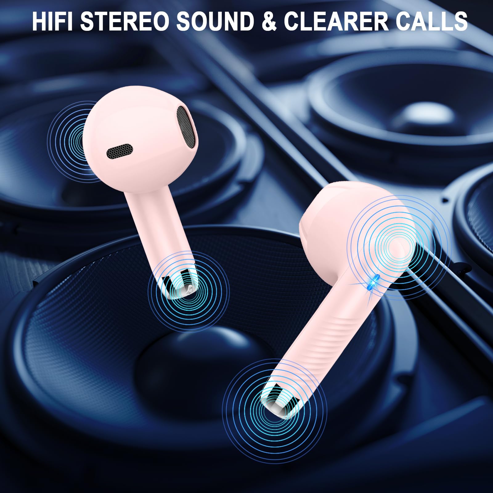 Foto 8 pulgar | Auriculares Inalámbricos Jxrev Bluetooth 5.4 Hifi Stereo Ip7 A Prueba De Agua - Venta Internacional.