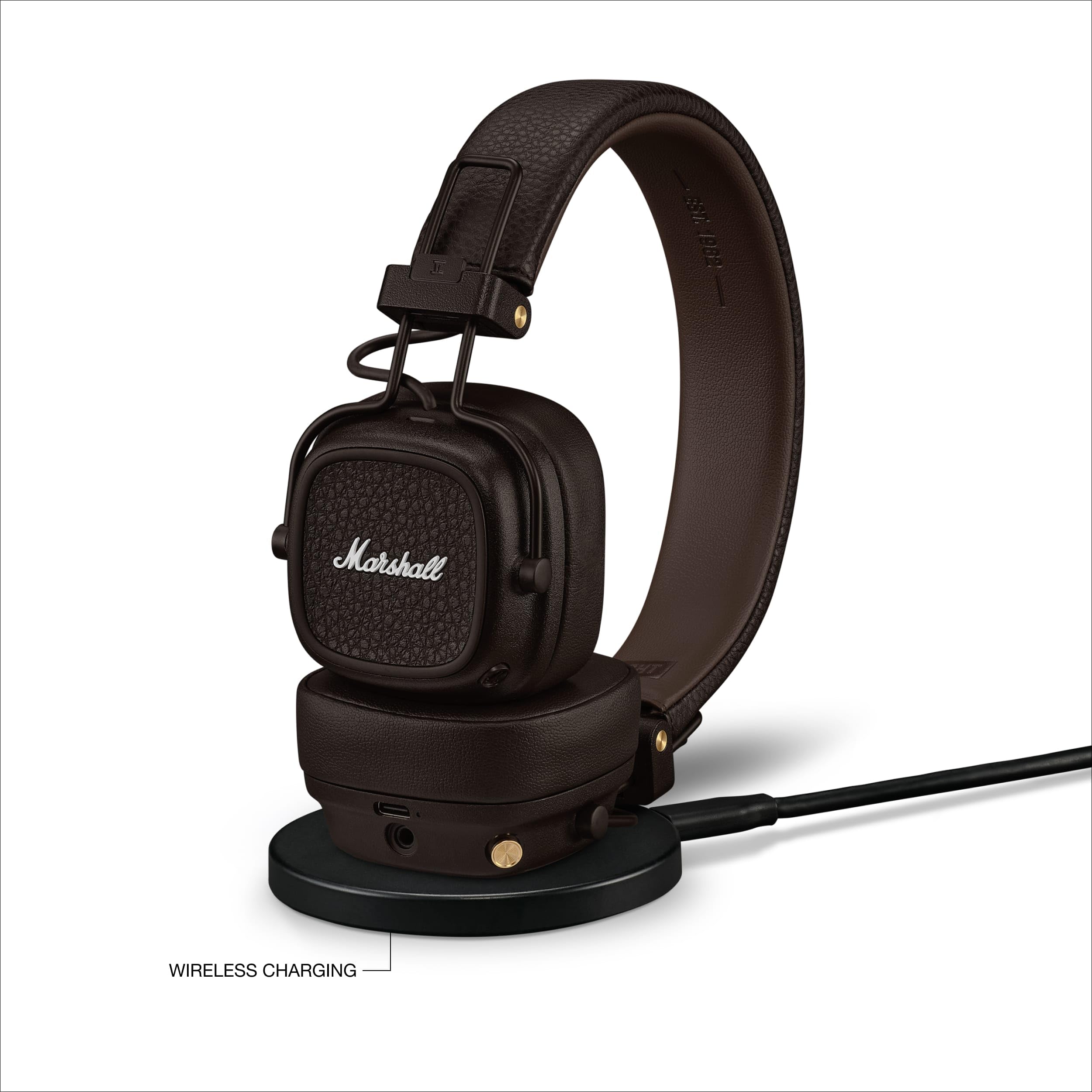 Foto 7 | Auriculares Bluetooth Marshall Major V para Uso Supraaural Marrón - Venta Internacional