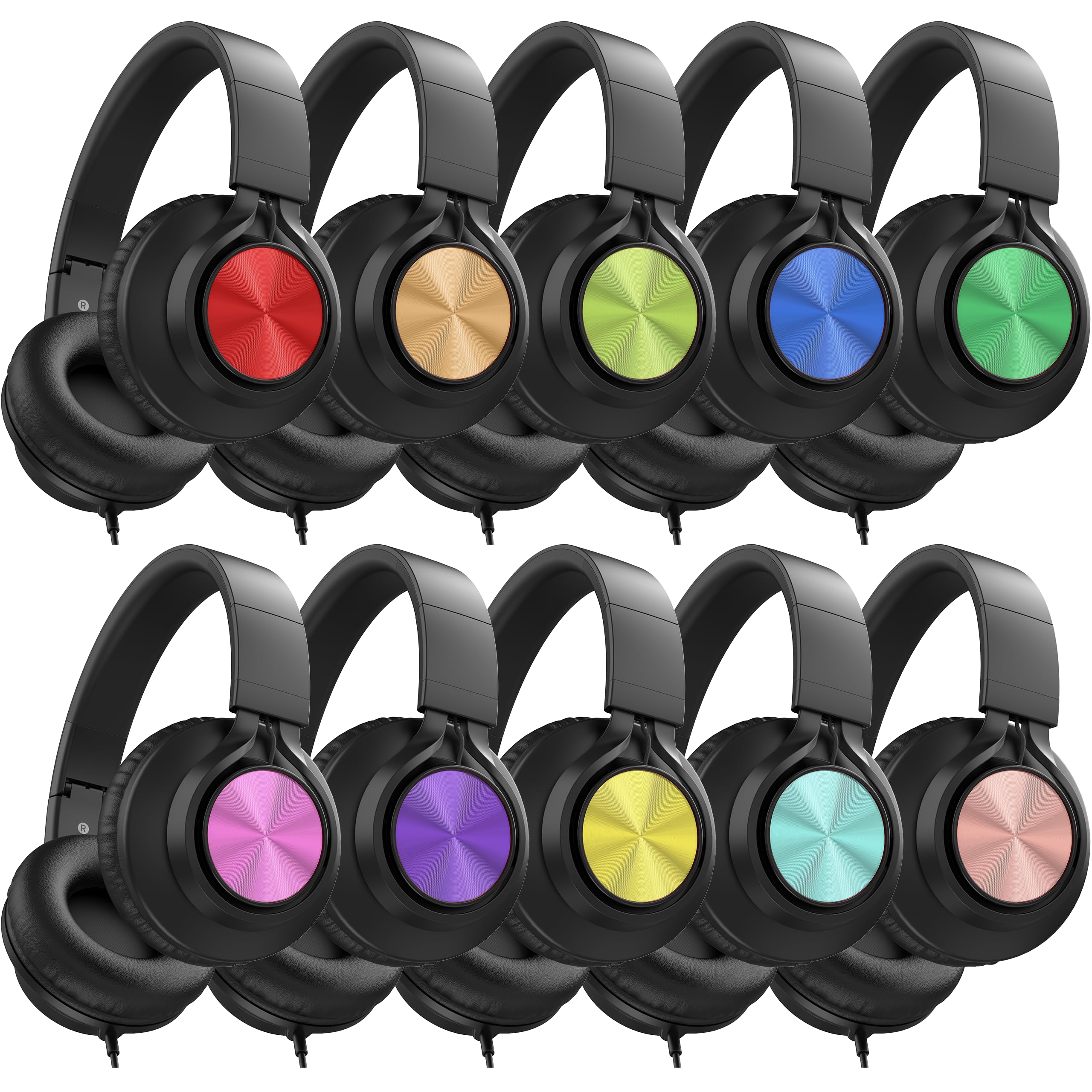 Foto 2 pulgar | Auriculares Ailihen A8 Paquete de 10 con Micrófono y Sonido Hd - Venta Internacional