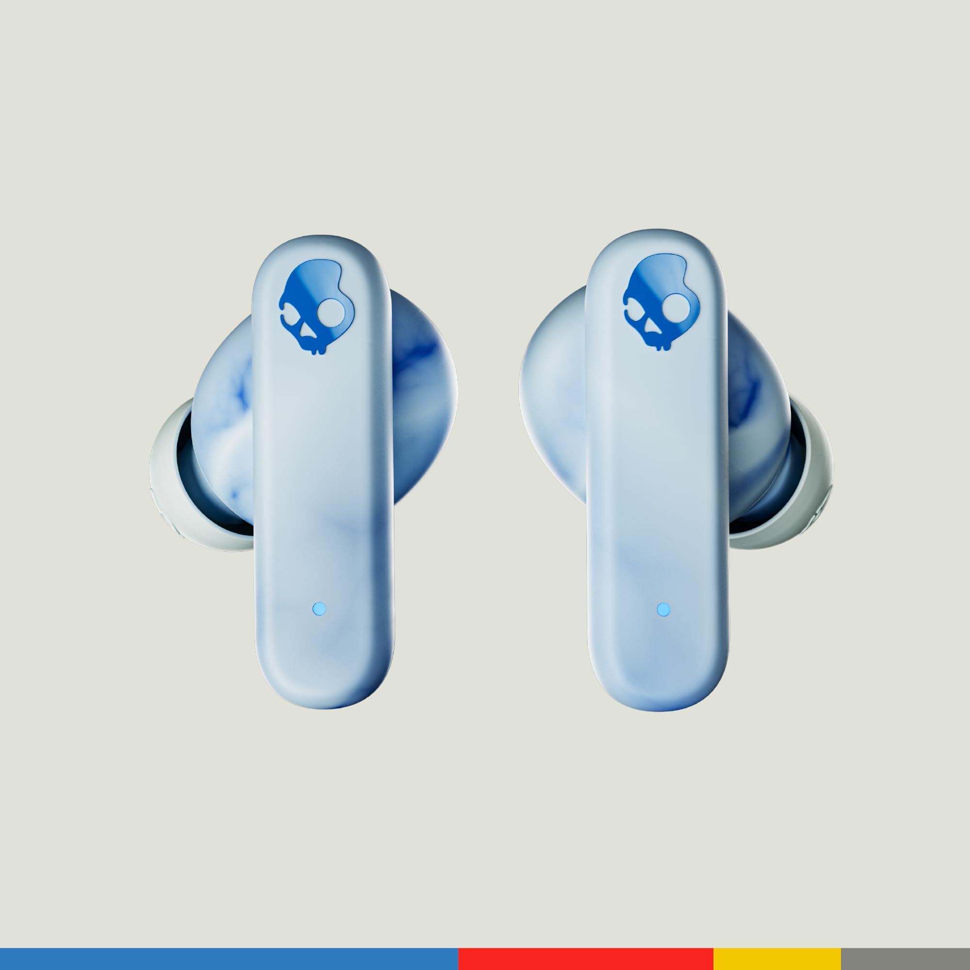 Foto 3 pulgar | Auriculares Inalámbricos Skullcandy Ecobuds con Batería de 8 Horas con Funda Glacier - Venta Internacional