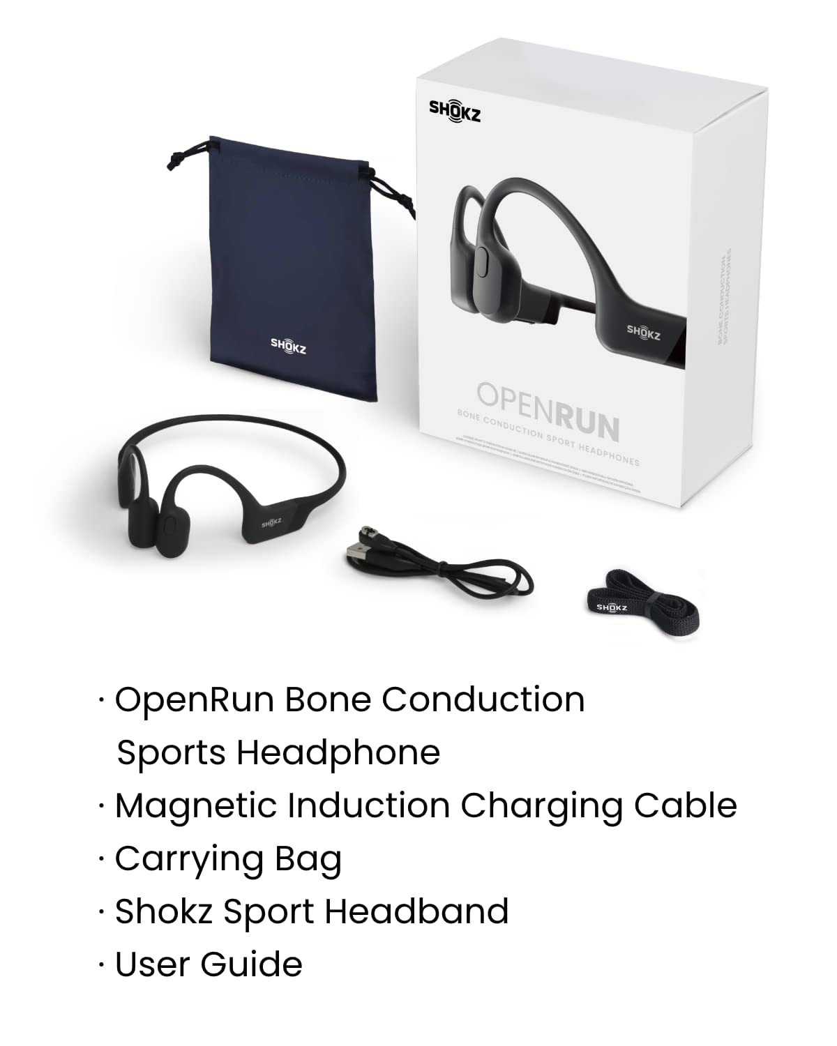 Foto 8 pulgar | Auriculares Aftershokz Openrun Negros - Venta Internacional