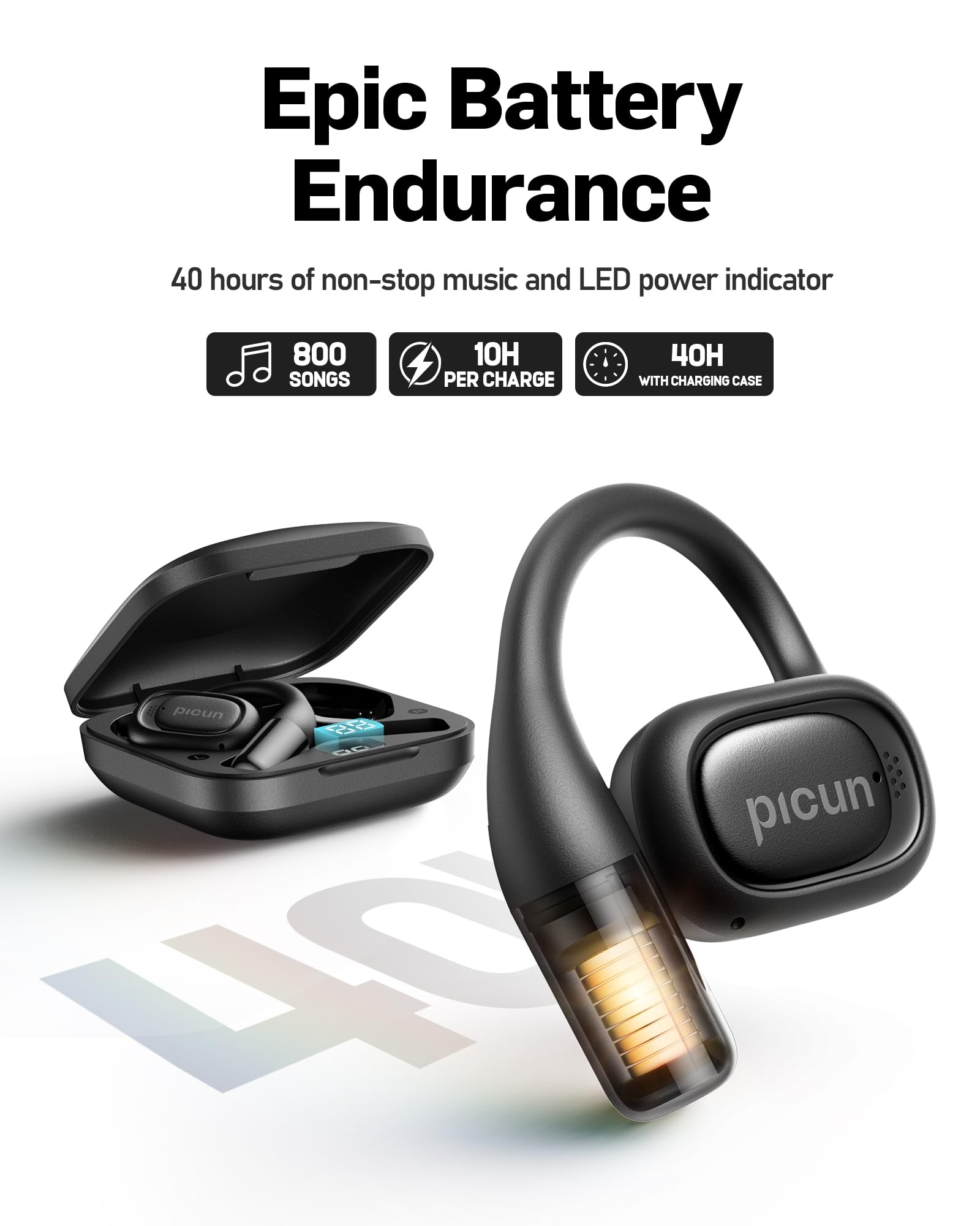 Foto 5 pulgar | Audífonos In Ear Picun con Bluetooth-Venta Internacional