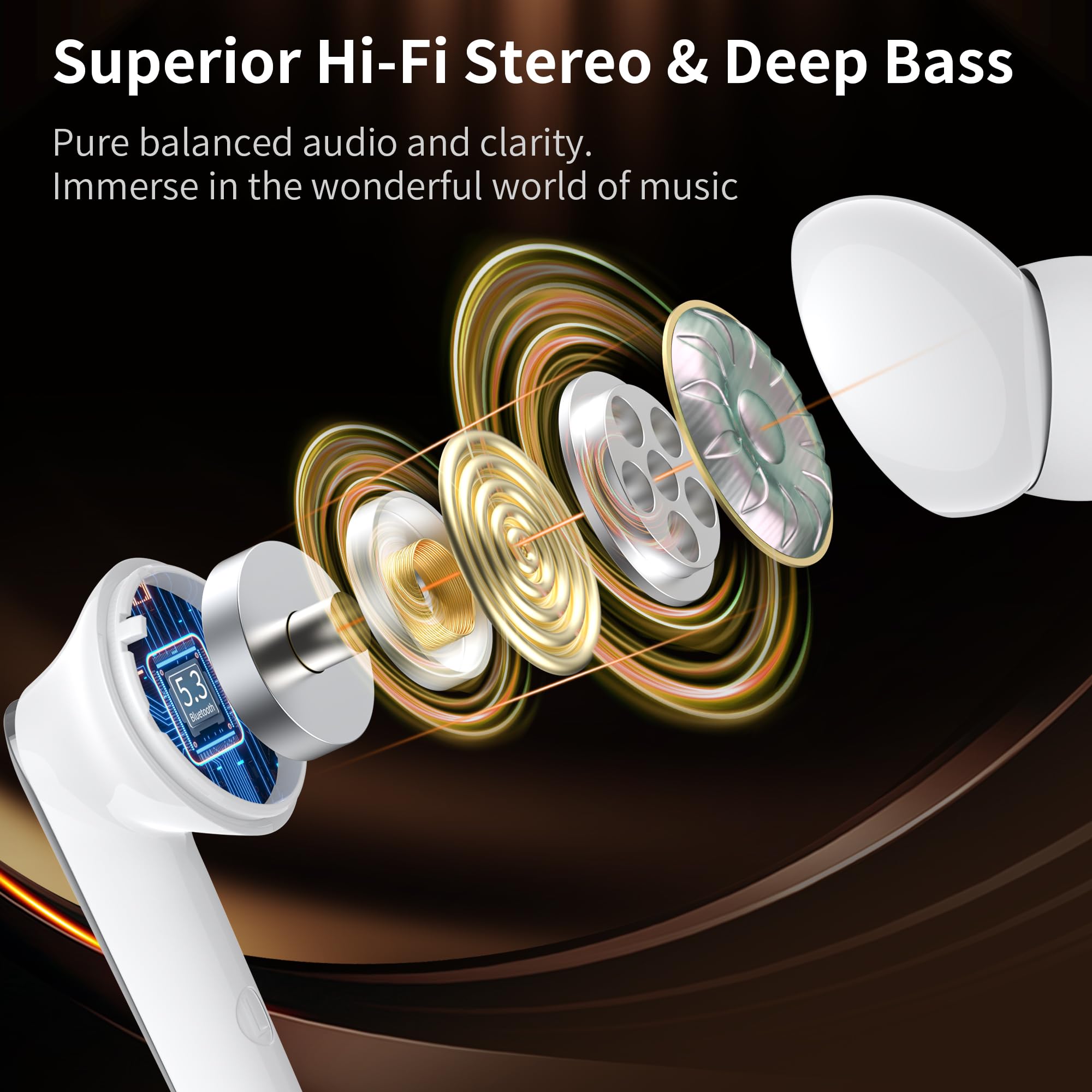 Foto 4 pulgar | Auriculares Inalámbricos Monster N-lite 203 Airlinks Bluetooth 5.3 - Venta Internacional