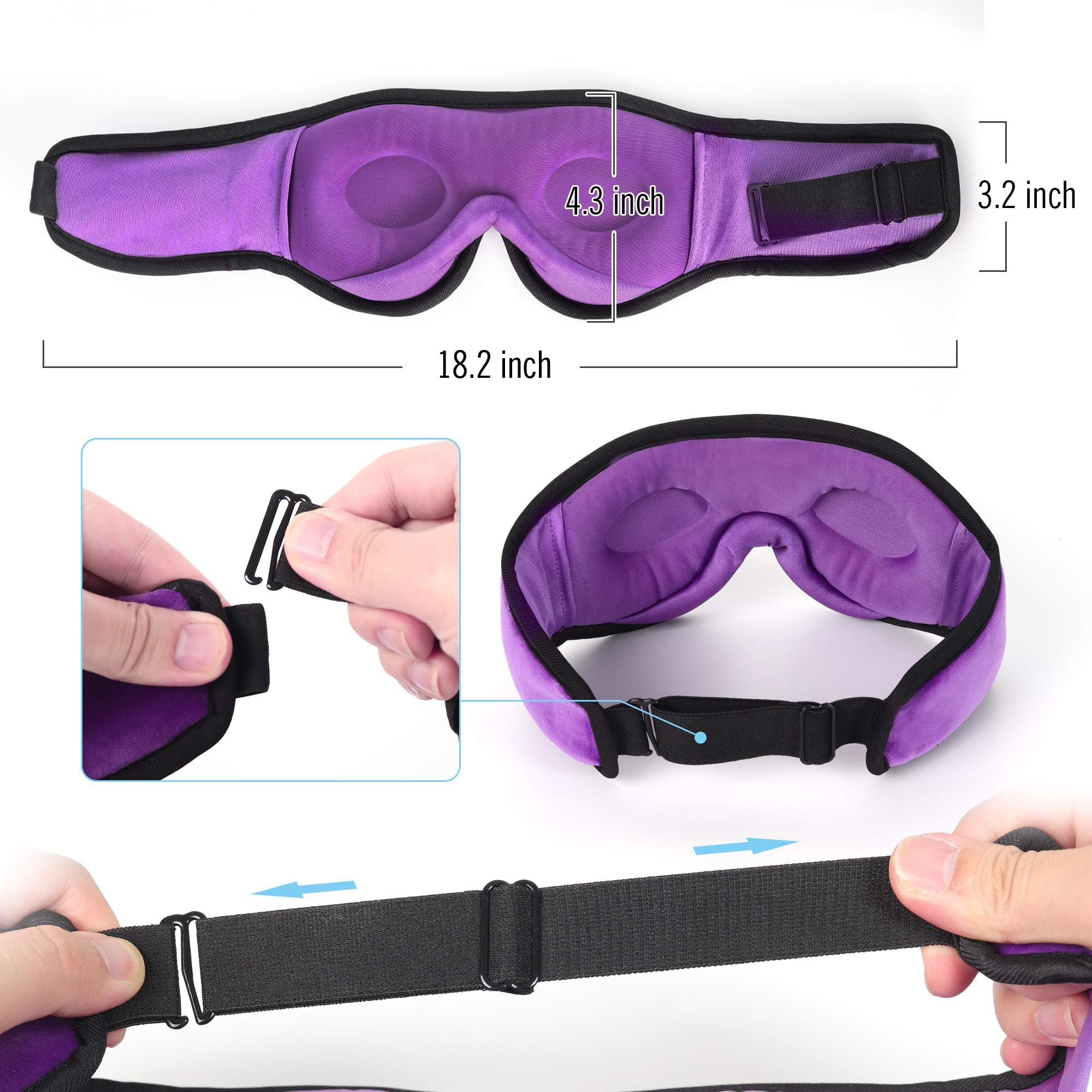Foto 7 pulgar | Auriculares Bluetooth Sleep Mask Boodlab Para Personas Que Duermen De Lado - Venta Internacional.