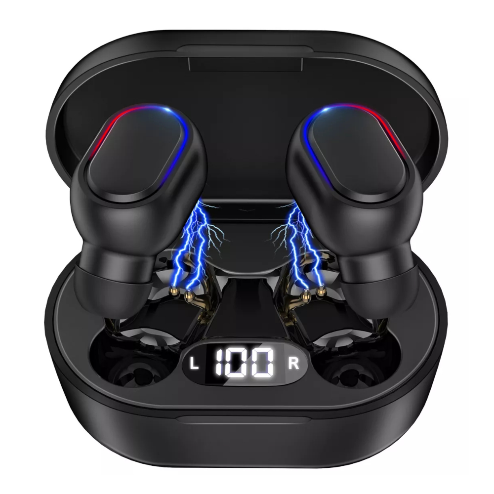 Audífonos In-ear Inalámbricos 1hora Aut114 Negro Bluetooth