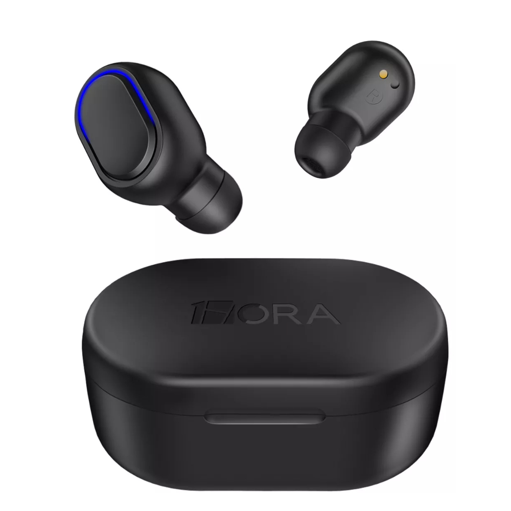 Foto 3 pulgar | Audífonos In-ear Inalámbricos 1hora Aut114 Negro Bluetooth