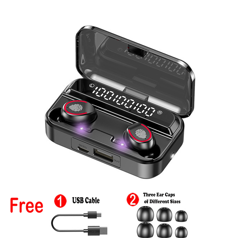 Auriculares Inalámbricos Hotcmy F9-3 Tws A Prueba De Agua Con Micrófono Bluetooth - Venta Internacional.