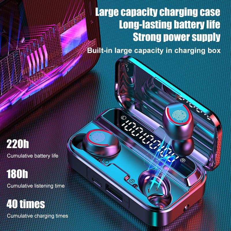 Foto 3 pulgar | Auriculares Inalámbricos Hotcmy F9-3 Tws A Prueba De Agua Con Micrófono Bluetooth - Venta Internacional.