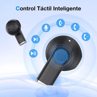 Foto 3 | Audífonos Inalámbricos 1hora In-ear Negros