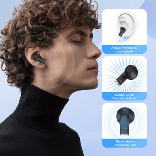 Foto 4 | Audífonos Inalámbricos 1hora In-ear Negros