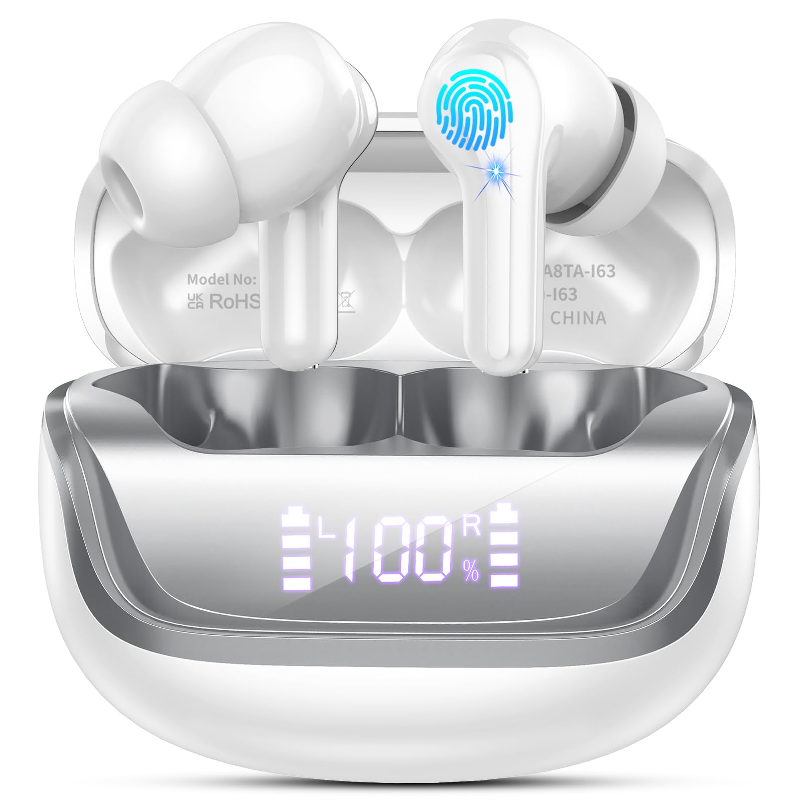 Foto 2 pulgar | Auriculares Inalámbricos Donerton Bluetooth 5.4 Con Cancelación De Ruido - Venta Internacional.