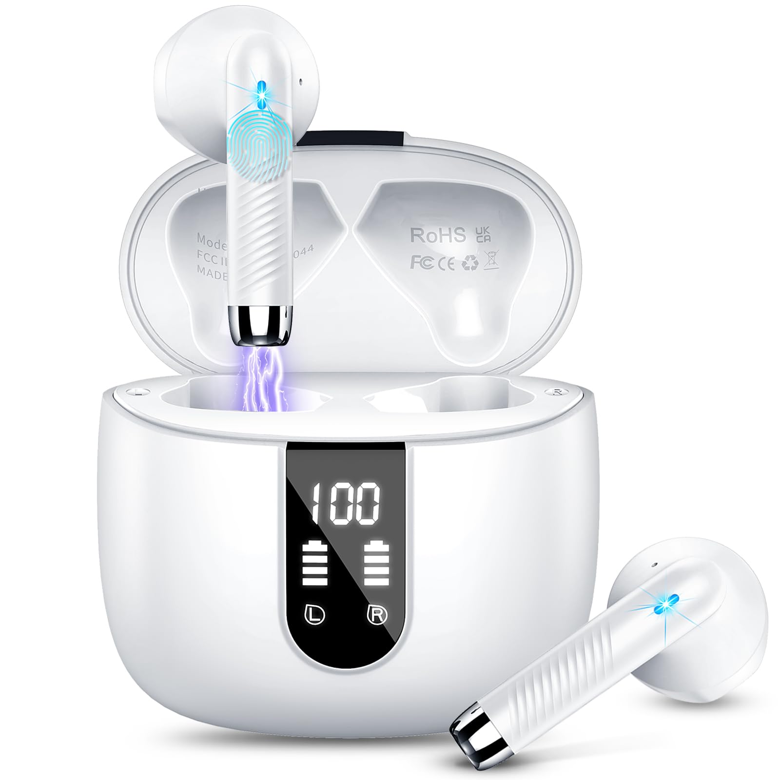 Foto 2 pulgar | Auriculares Inalámbricos Qxq Bluetooth 5.4 Stereo Bass 40h Android Ios - Venta Internacional.