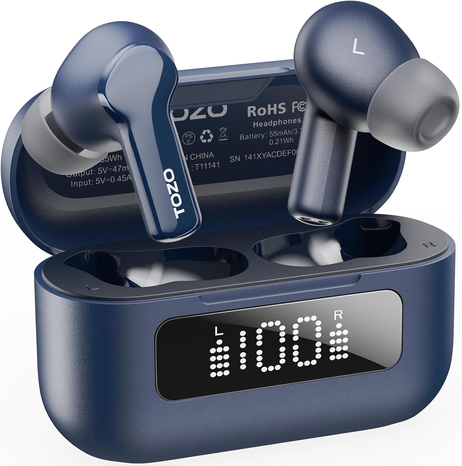 Auriculares Inalámbricos Tozo Hybrid Con Cancelación Activa De Ruido Nc3 - Venta Internacional.