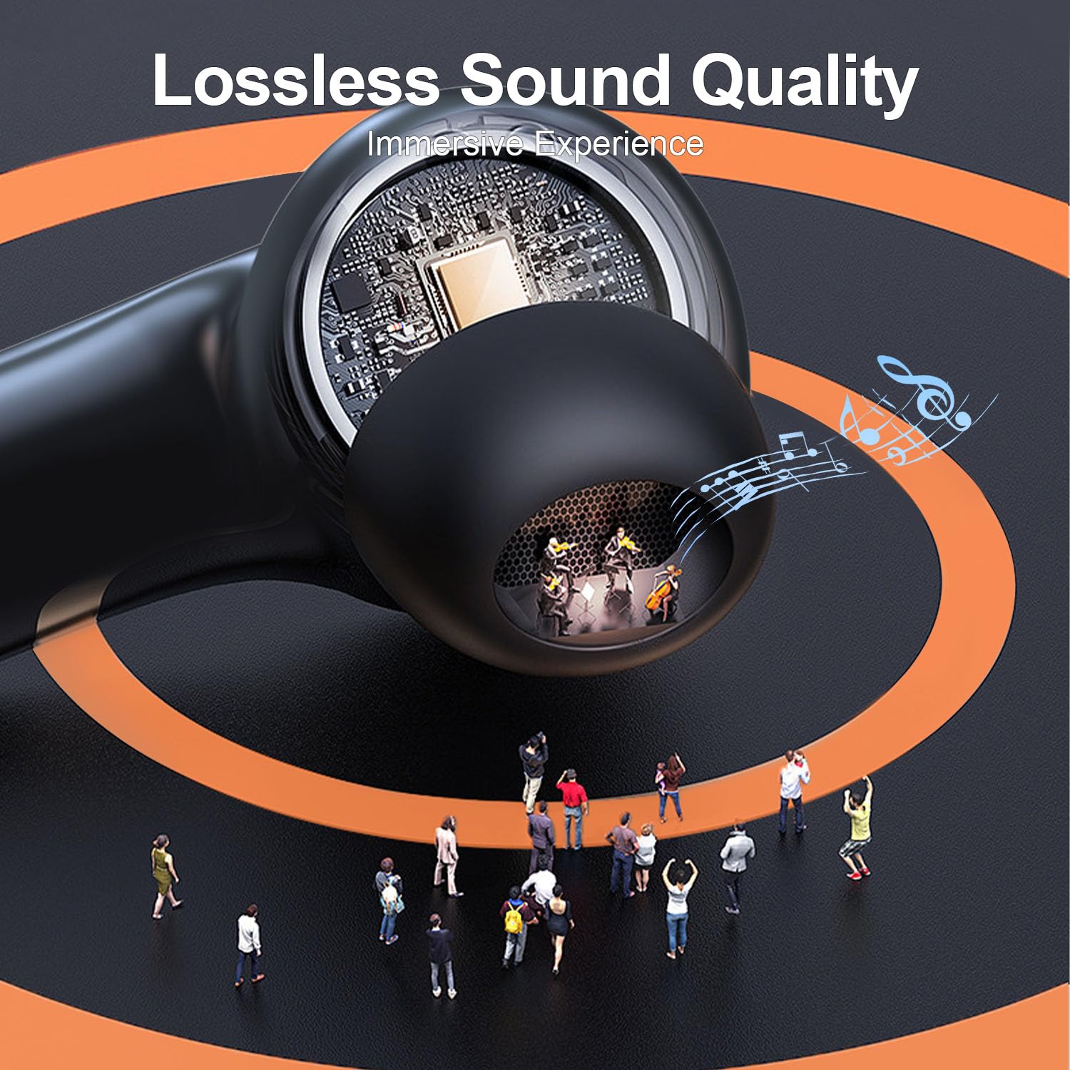 Foto 4 pulgar | Auriculares Inalámbricos Ziuty 50h Playtime Bluetooth Ipx5 A Prueba De Agua - Venta Internacional.