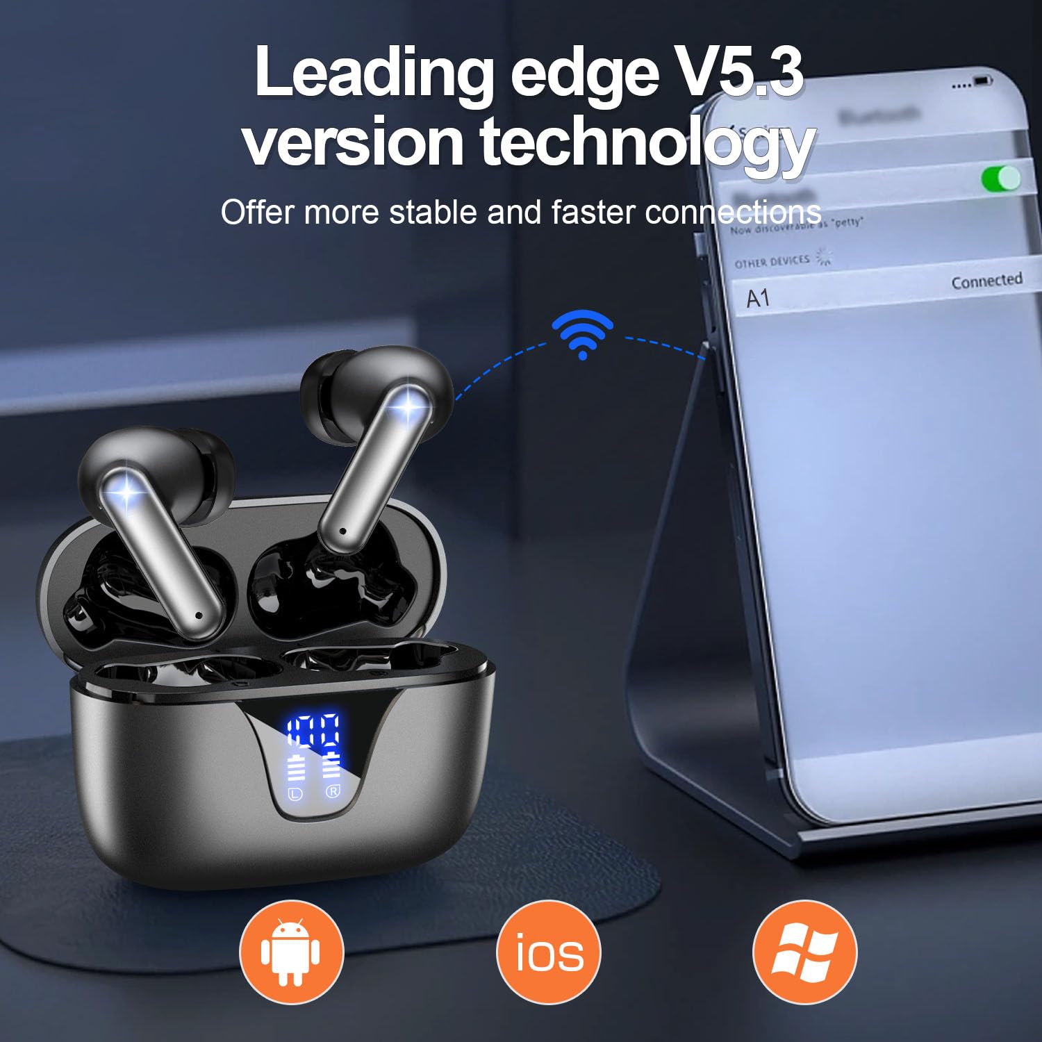 Foto 7 pulgar | Auriculares Inalámbricos Ziuty 50h Playtime Bluetooth Ipx5 A Prueba De Agua - Venta Internacional.