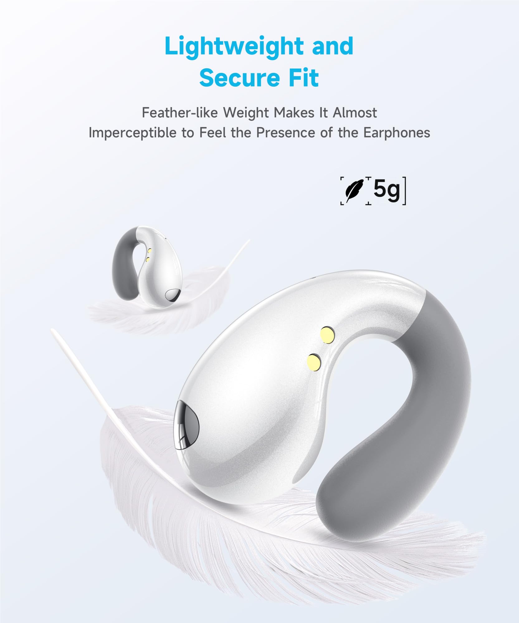 Foto 4 pulgar | Auriculares Boytond Ultra Open Ear Conducción Ósea Bluetooth 5.3 - Venta Internacional.