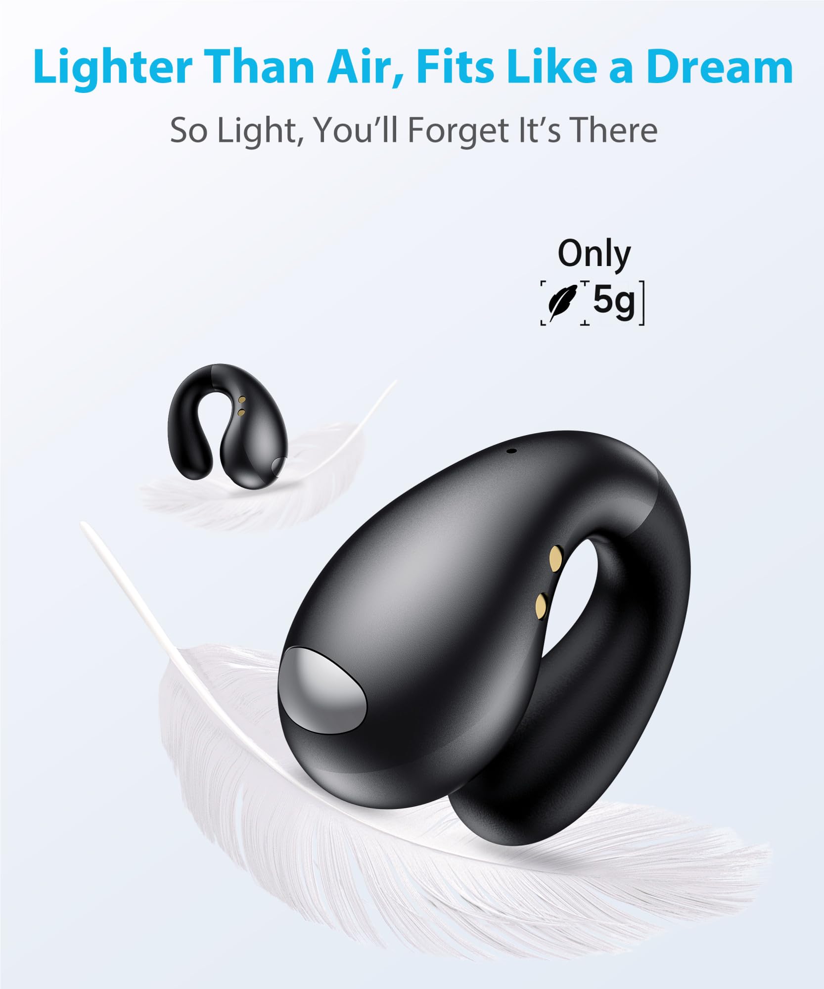 Foto 3 | Auriculares Inalámbricos Boytond Ultra Open Ear Con Bluetooth 5.3 - Venta Internacional.
