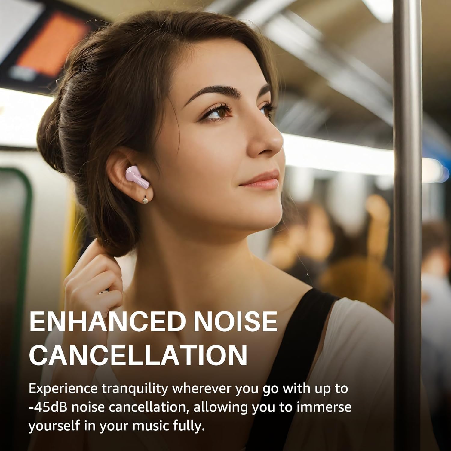 Foto 7 pulgar | Auriculares Inalámbricos Tozo Hybrid Con Cancelación Activa De Ruido Nc3 - Venta Internacional.
