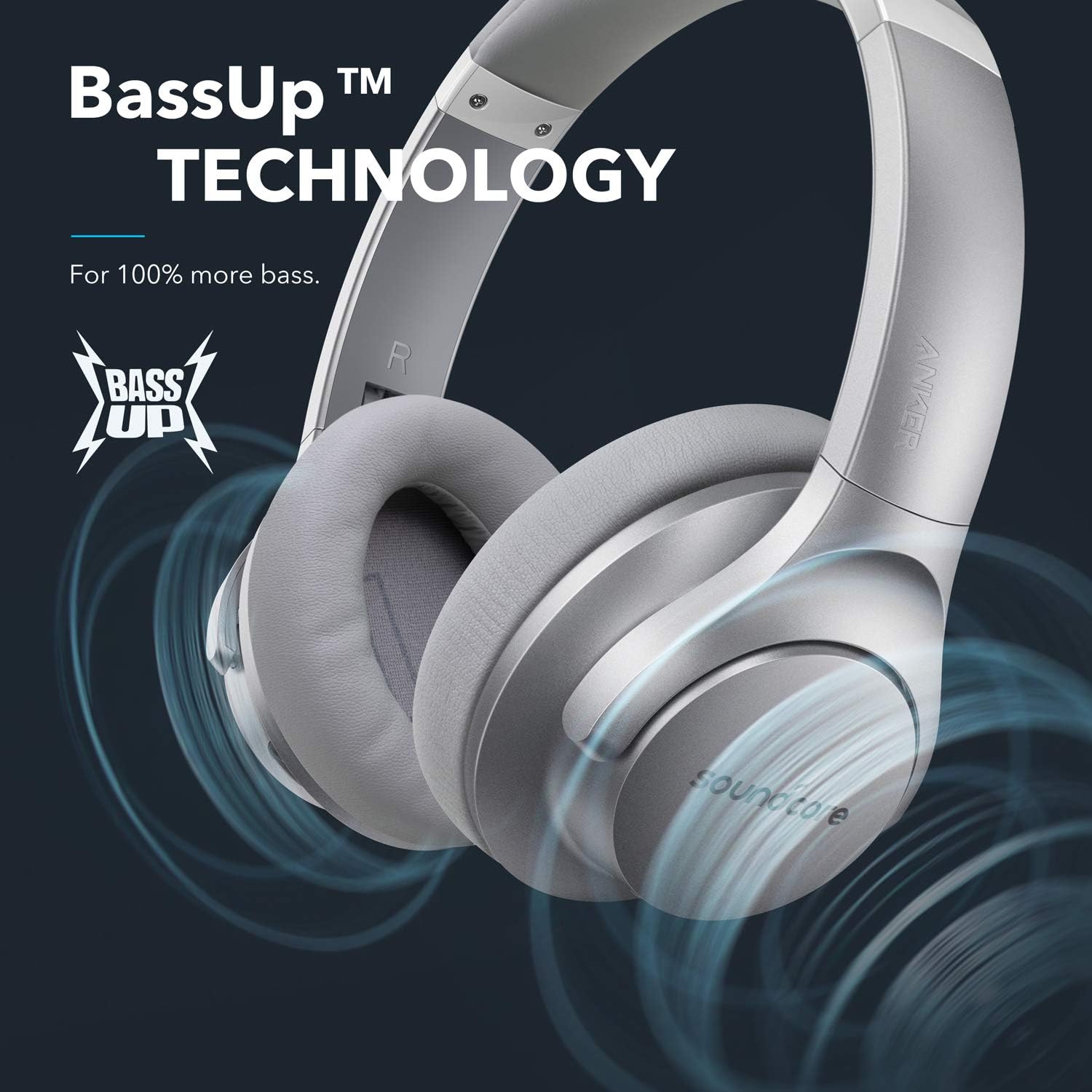 Foto 6 pulgar | Auriculares Soundcore Anker Life Q20 Híbridos Bluetooth 60h - Venta Internacional.