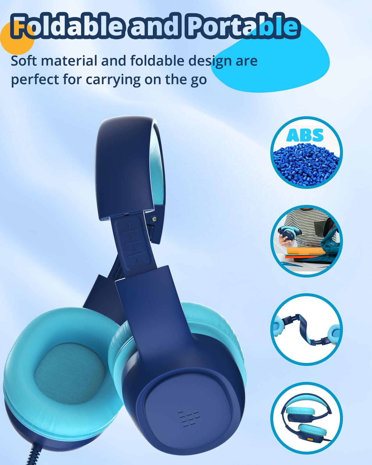 Foto 3 pulgar | Auriculares Para Niños Tronsmart Kh01, Plegables, Seguros, Volumen 85/93 Db - Venta Internacional.