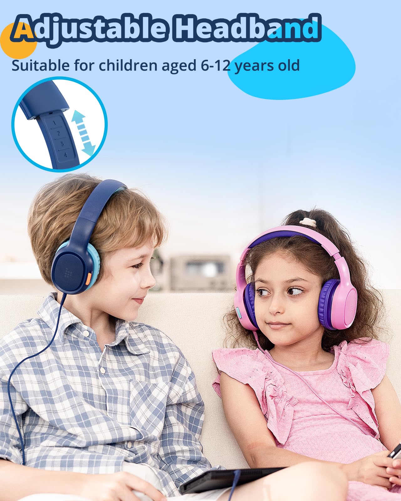 Foto 5 pulgar | Auriculares Para Niños Tronsmart Kh01, Plegables, Seguros, Volumen 85/93 Db - Venta Internacional.
