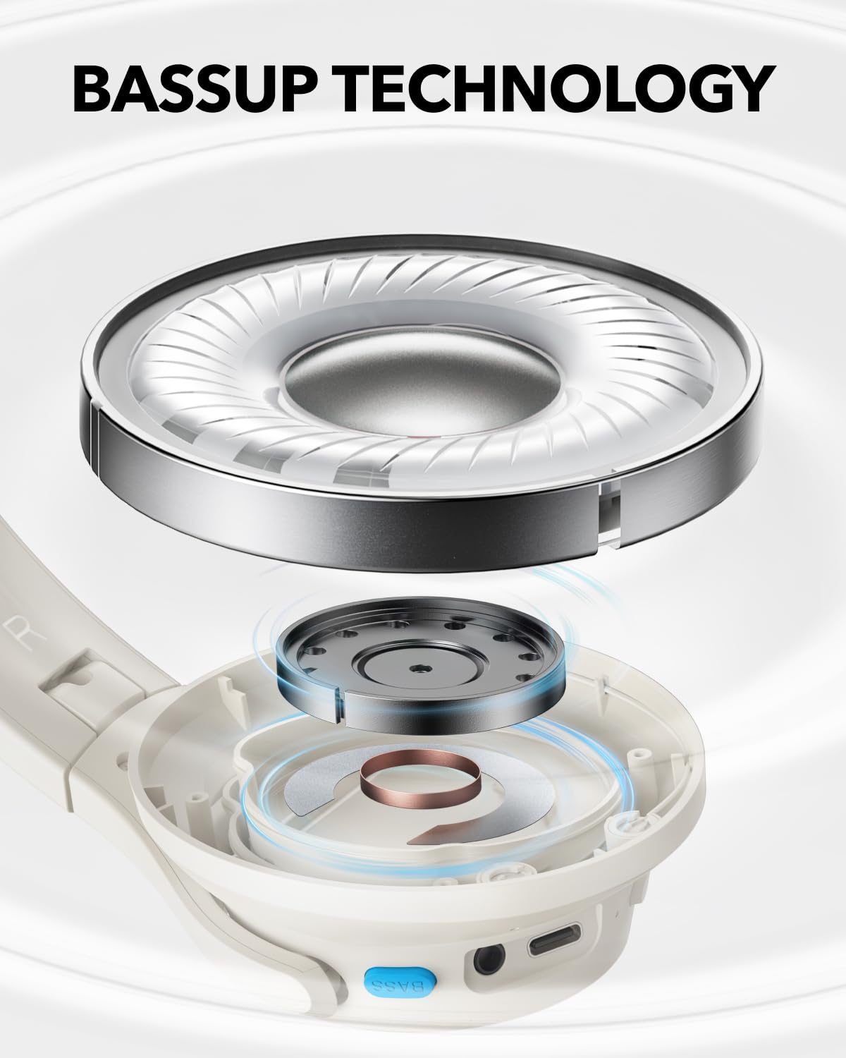 Foto 4 pulgar | Auriculares Inalámbricos Bluetooth Para Colocar Sobre Las Orejas Soundcore Q11i Anker - Venta Internacional.