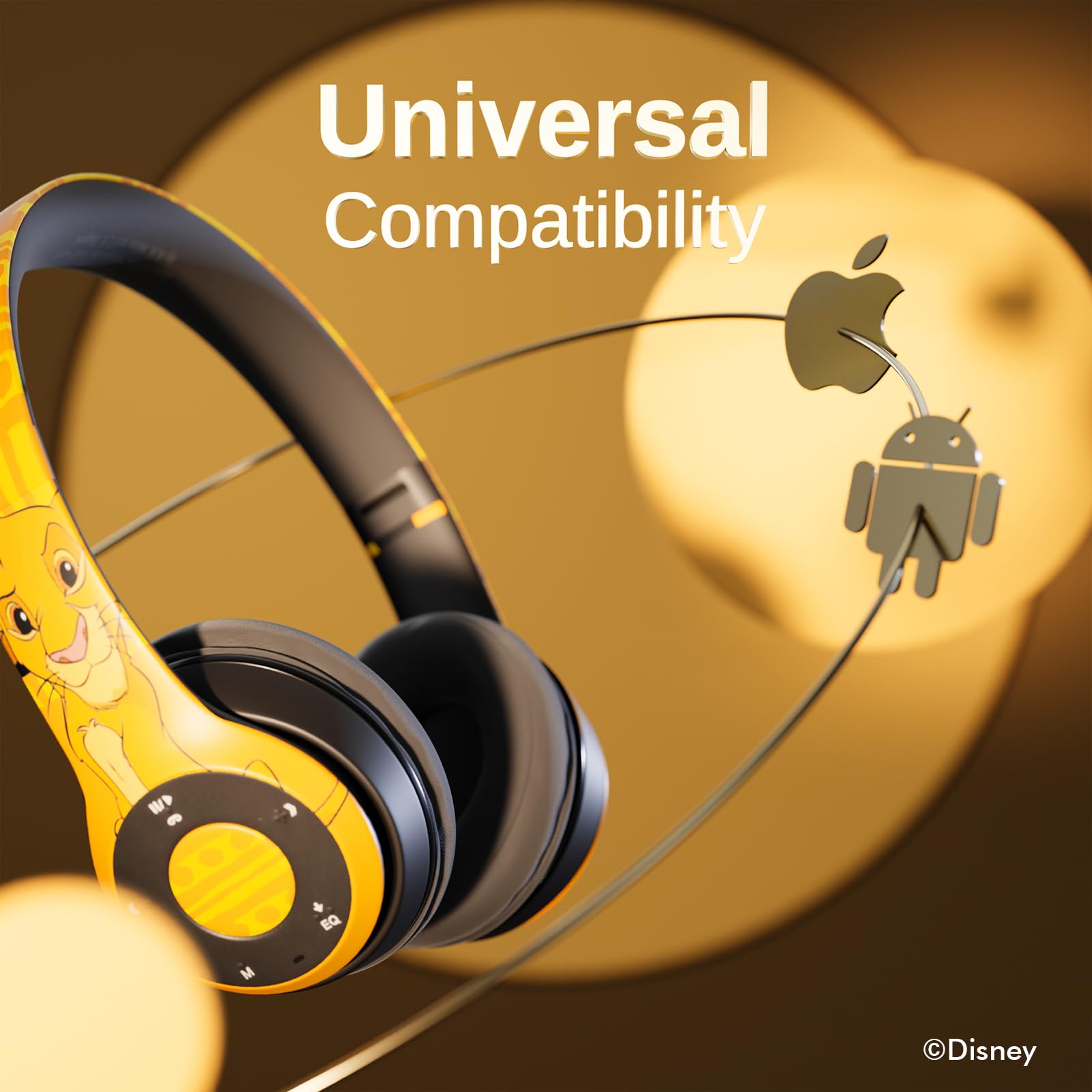 Foto 4 | Auriculares Bluetooth Ijoy Disney Lion King Simba Over-ear - Venta Internacional.