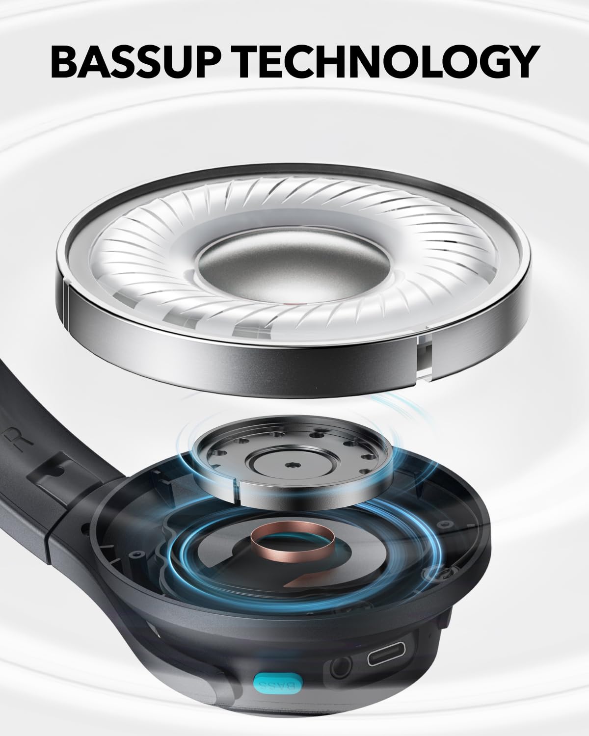 Foto 4 pulgar | Auriculares Inalámbricos Bluetooth Para Colocar Sobre Las Orejas Soundcore Q11i Anker - Venta Internacional.