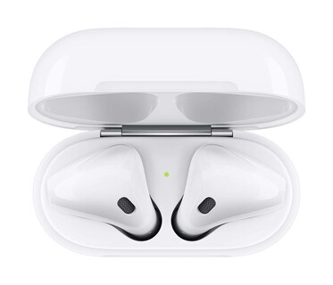 Foto 2 | Auriculares Inalámbricos Apple AirPods (2.ª Generación) con Funda de Carga - Venta Internacional